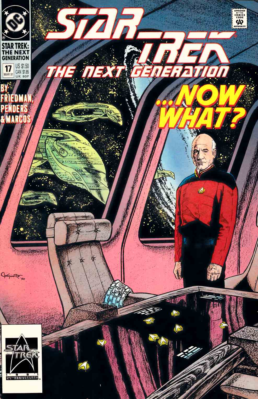 Star Trek Next Generation #17 Very Fine (8.0) [DC Comic] THUMBNAIL