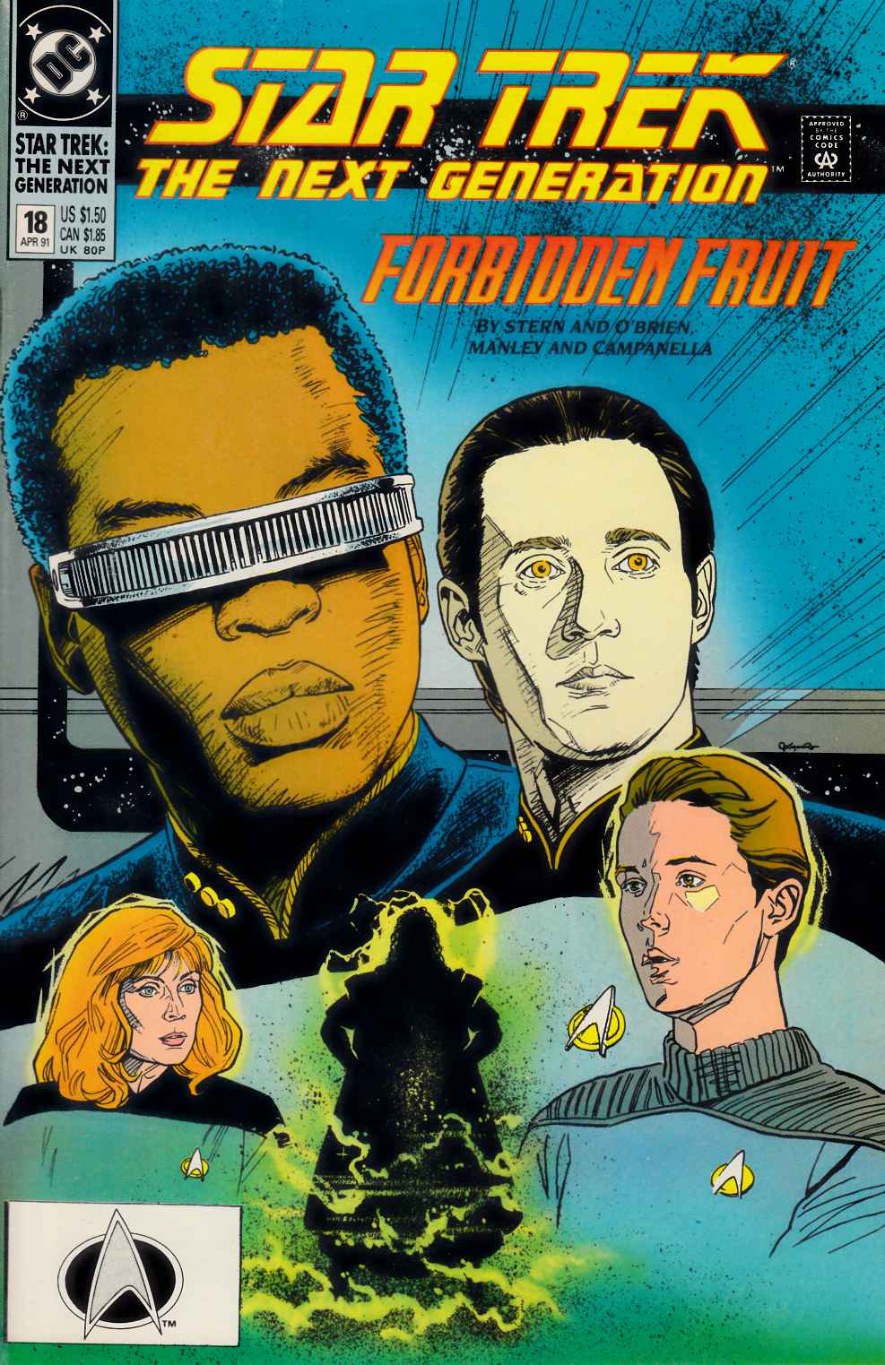 Star Trek Next Generation #18 Very Fine (8.0) [DC Comic] THUMBNAIL