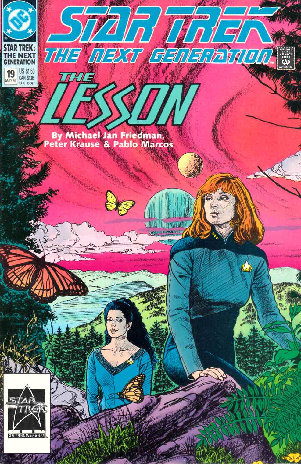 Star Trek Next Generation #19 Near Mint (9.4) [DC Comic] THUMBNAIL