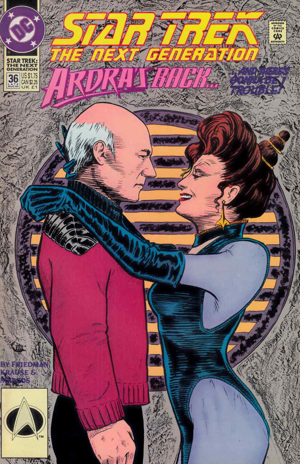Star Trek Next Generation #36 Near Mint (9.4) [DC Comic] THUMBNAIL