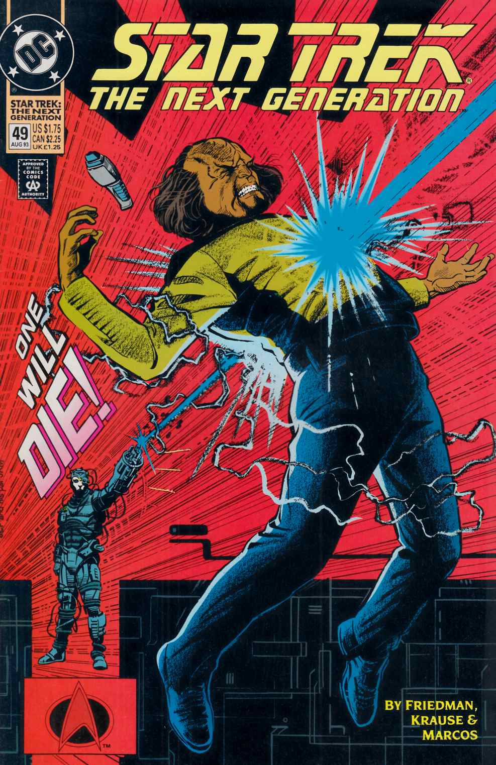 Star Trek Next Generation #49 Very Fine (8.0) [DC Comic] THUMBNAIL