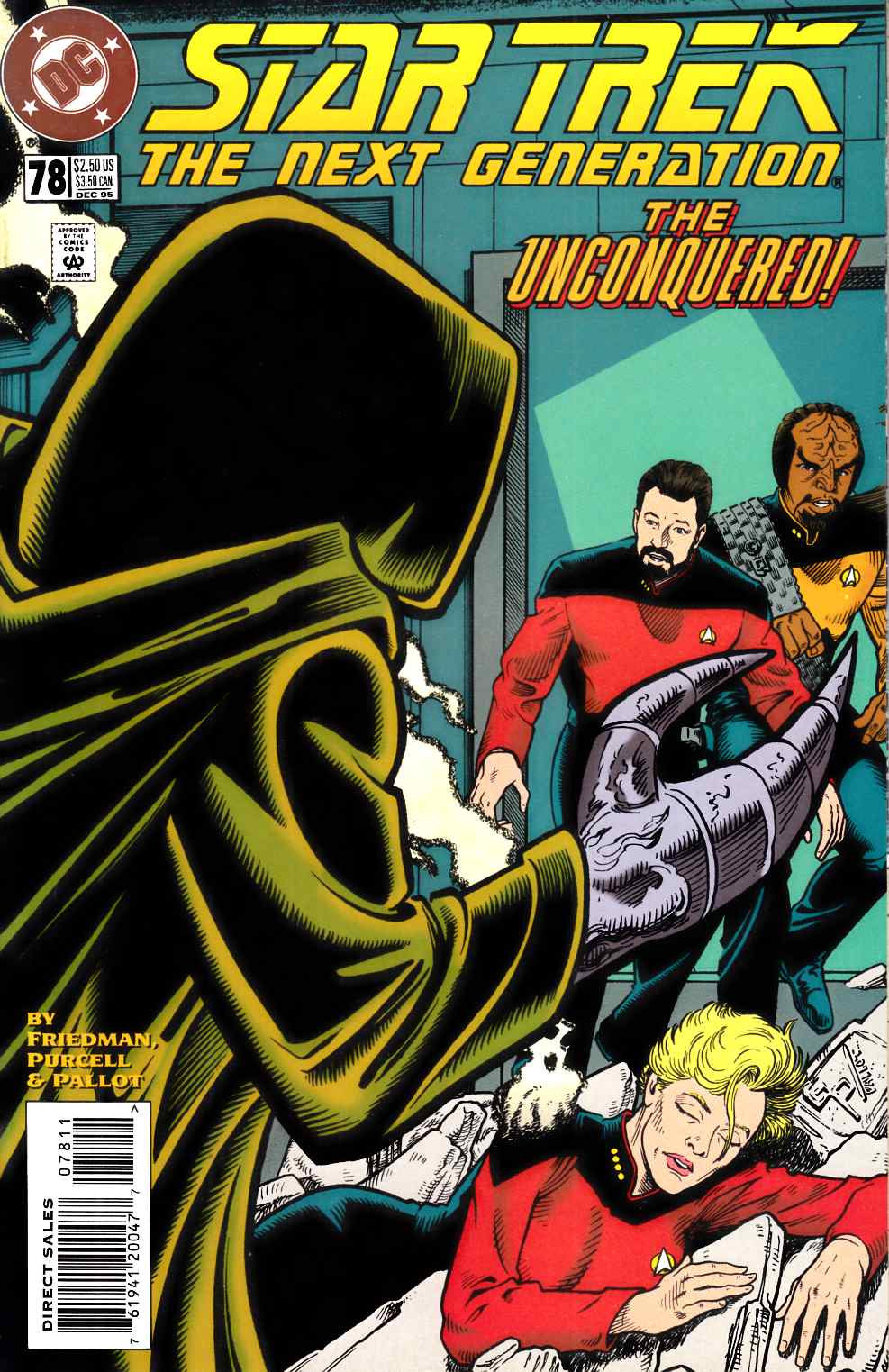 Star Trek Next Generation #78 Very Fine (8.0) [DC Comic] LARGE