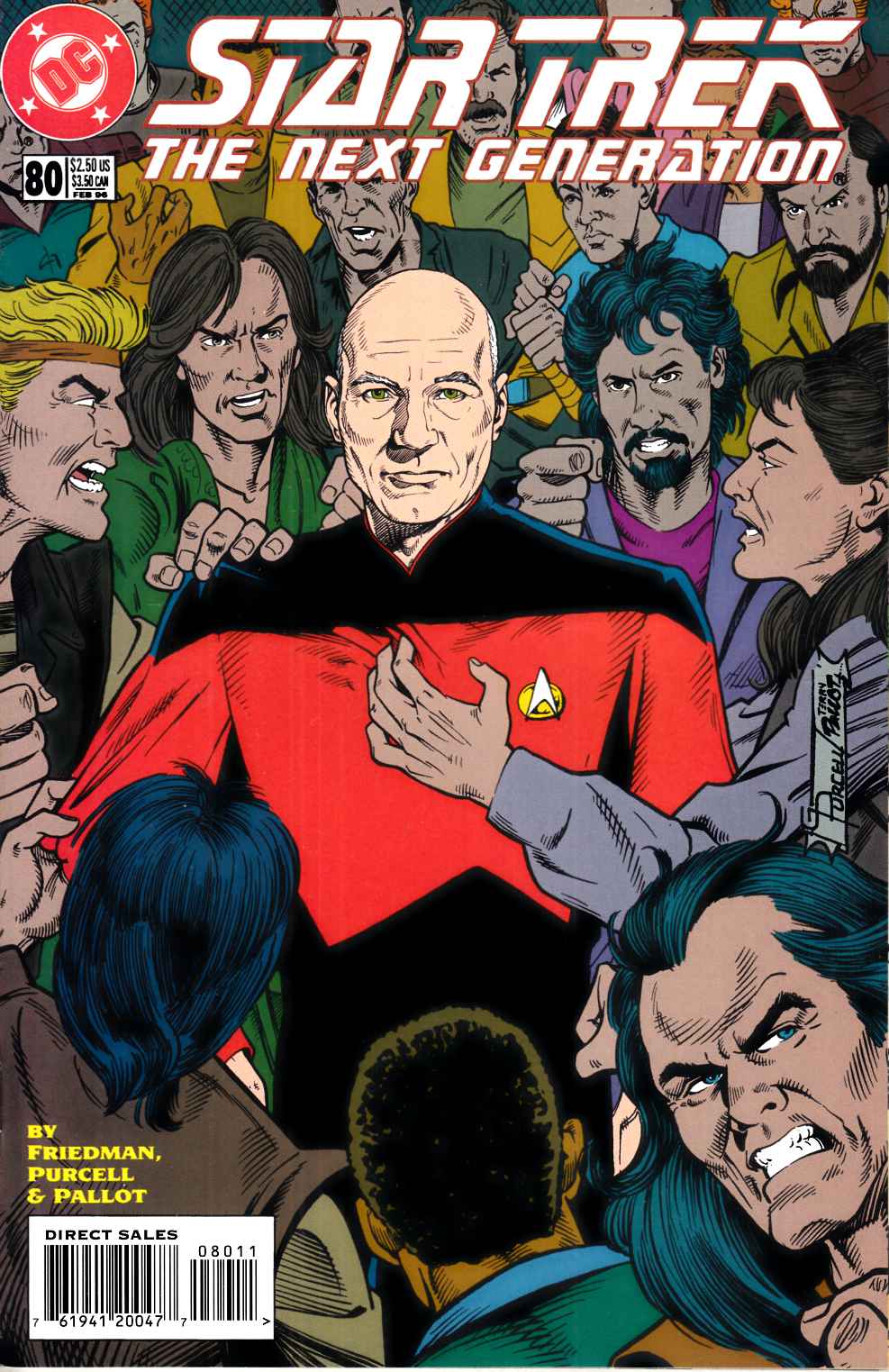 Star Trek Next Generation #80 Very Fine (8.0) [DC Comic] THUMBNAIL