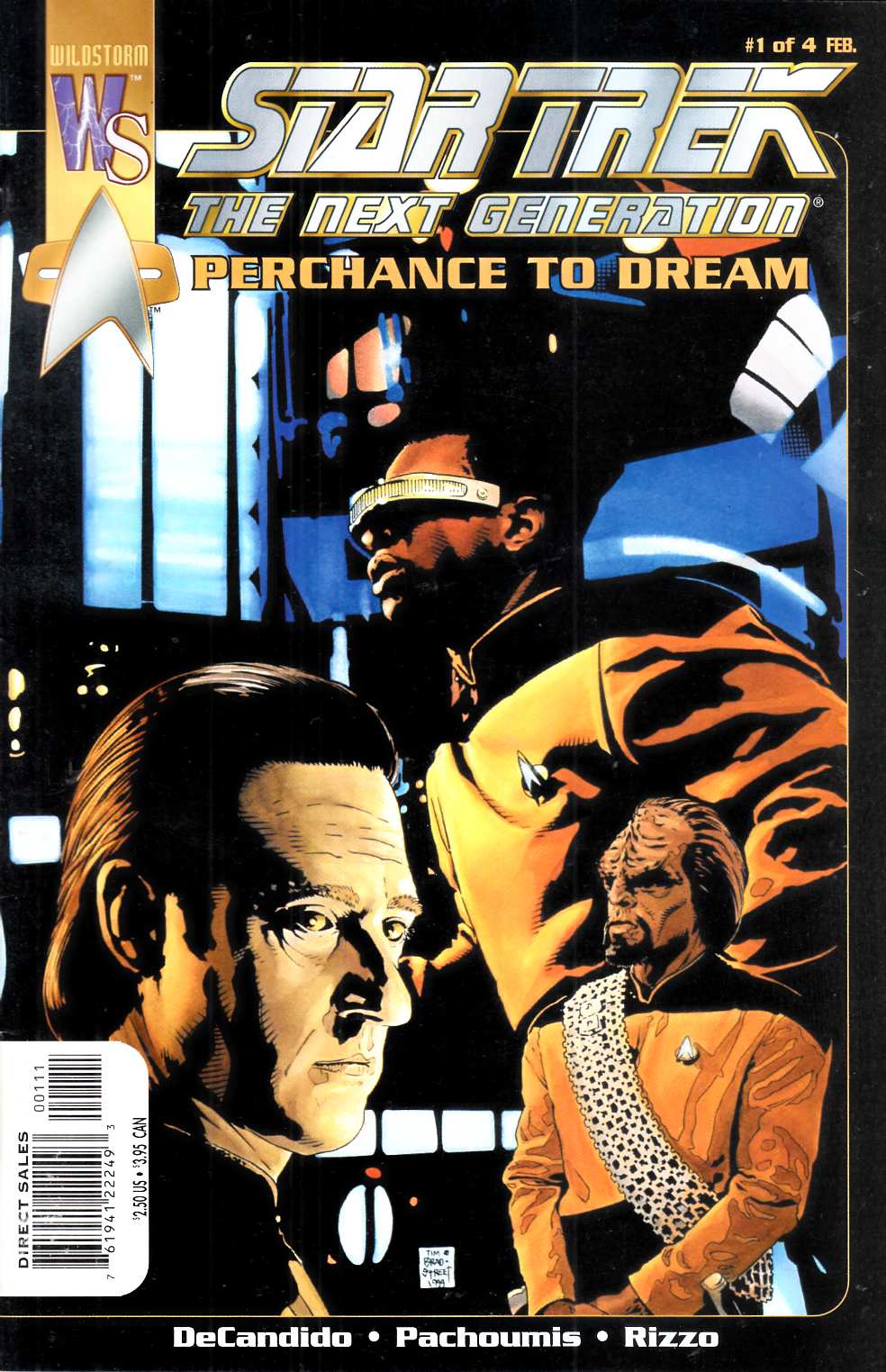 Star Trek Next Generation Perchance to Dream #1 Very Fine (8.0) [DC Comic] THUMBNAIL