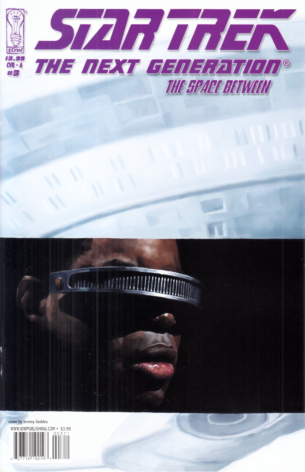 Star Trek Next Generation The Space Between #3 Cover A Very Fine (8.0) [IDW Comic] THUMBNAIL