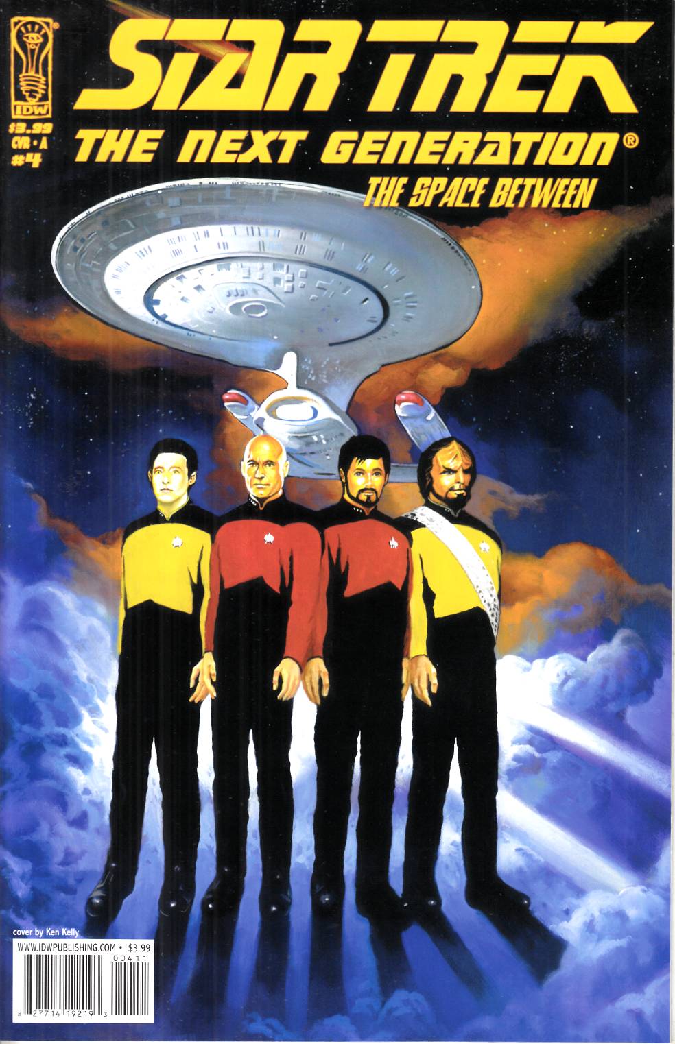 Star Trek Next Generation The Space Between #4 Cover A Near Mint (9.4) [IDW Comic] THUMBNAIL