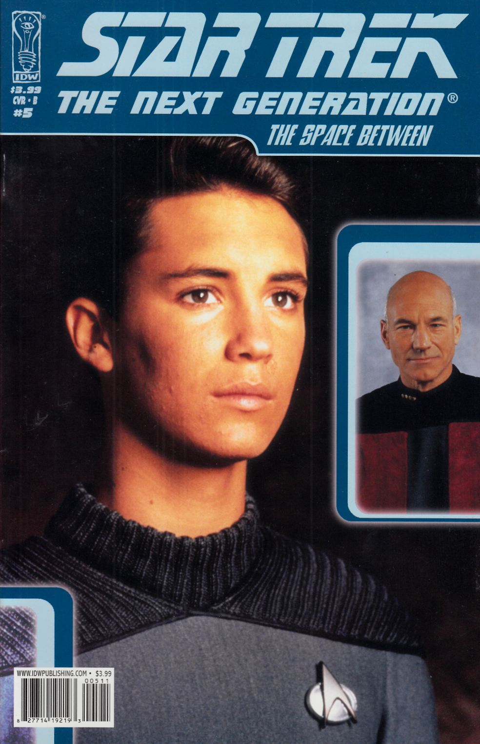Star Trek Next Generation The Space Between #5 Cover B Very Fine (8.0) [IDW Comic] THUMBNAIL