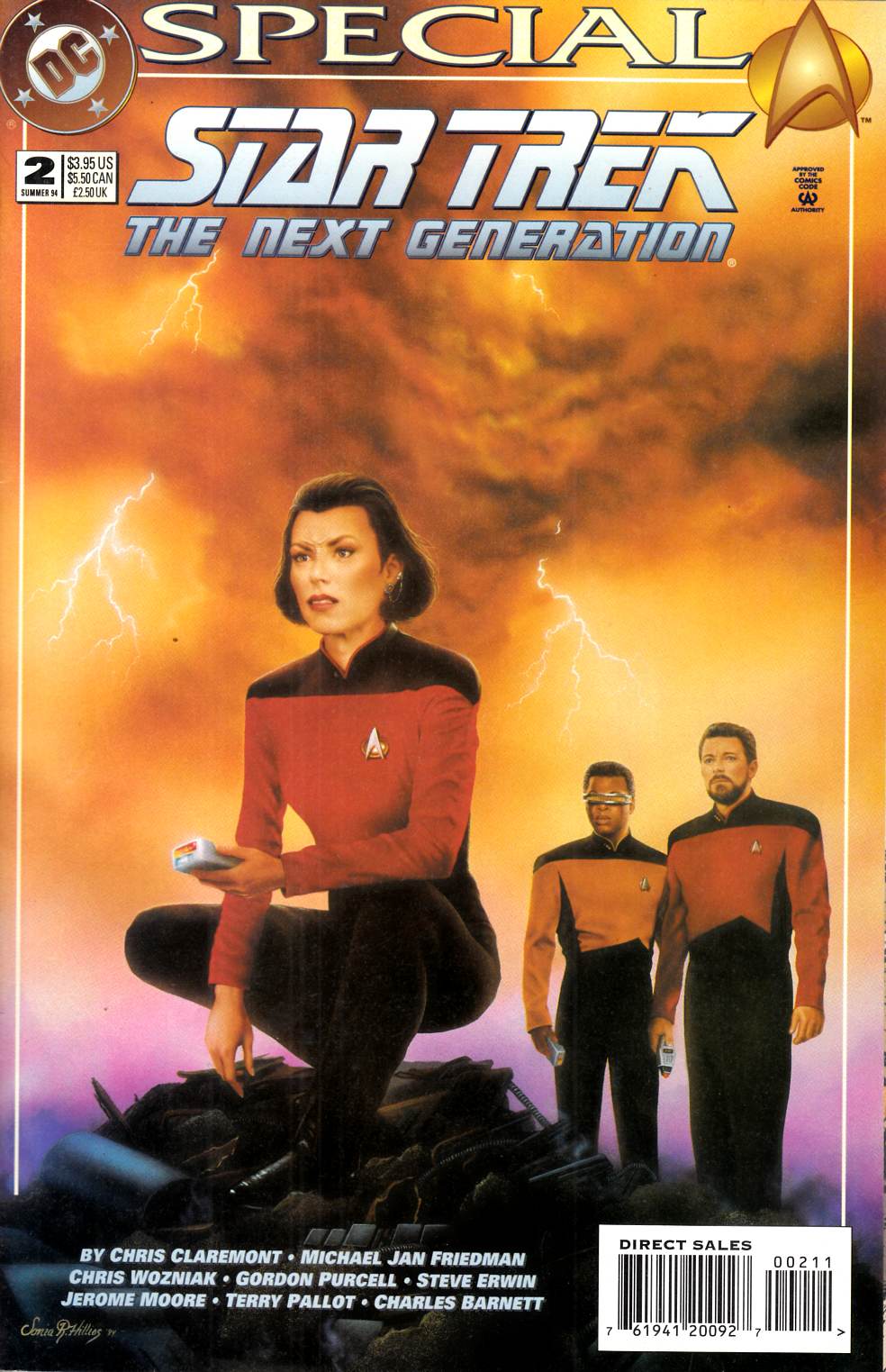 Star Trek Next Generation Special #2 Near Mint (9.4) [DC Comic] THUMBNAIL