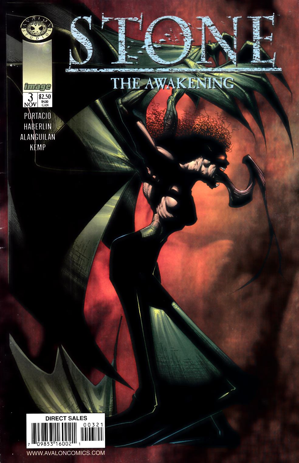 Stone Awakening #3 Very Fine (8.0) [Image Comic] LARGE