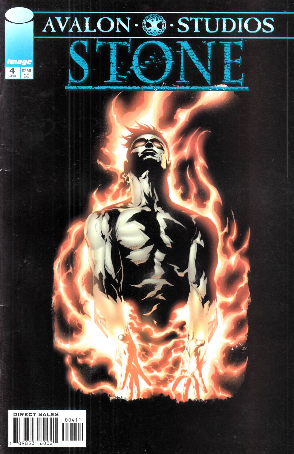 Stone Awakening #4 Fine (6.0) [Image Comic] LARGE