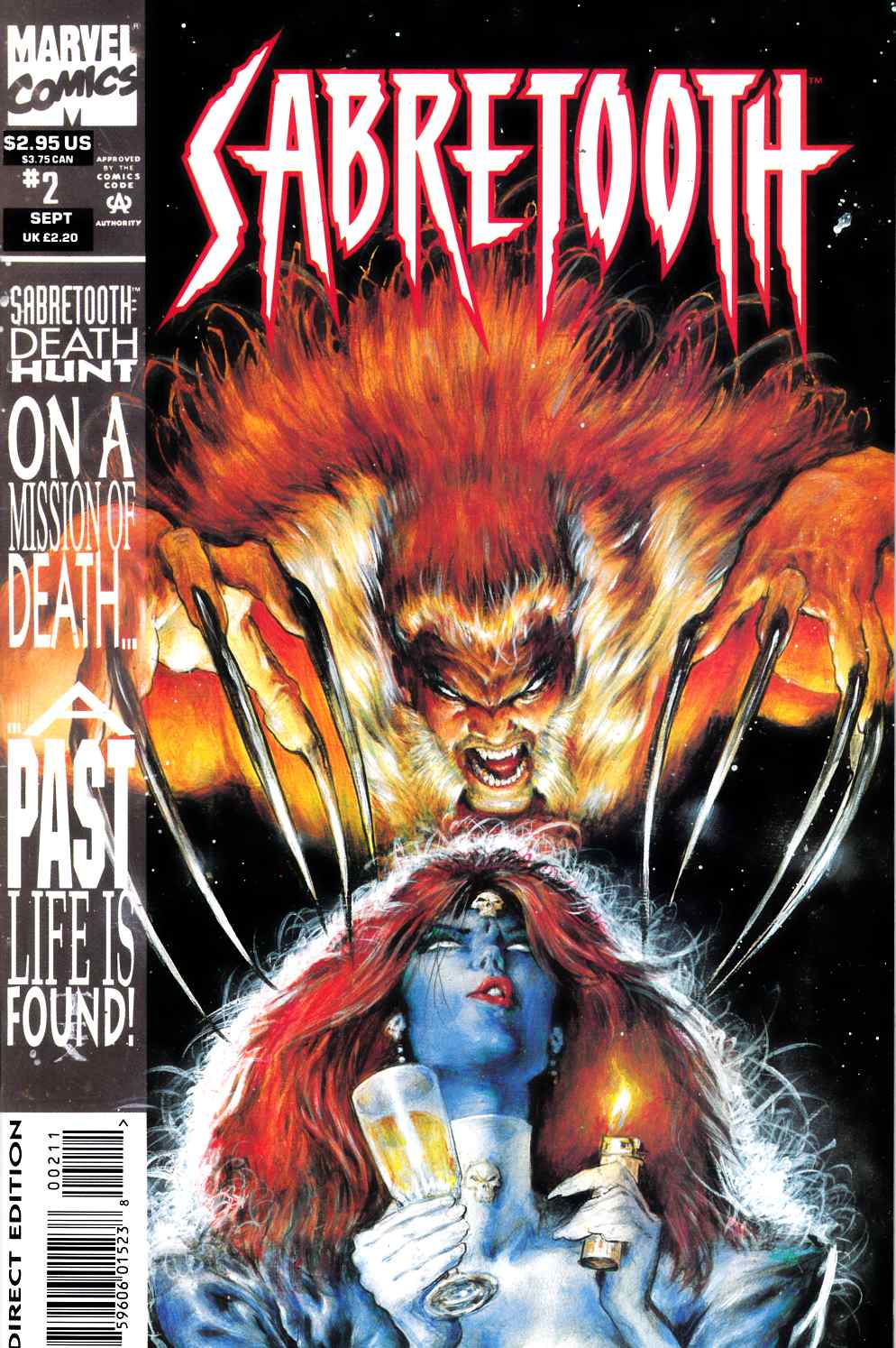 Sabretooth #2 Very Fine (8.0) [Marvel Comic] LARGE
