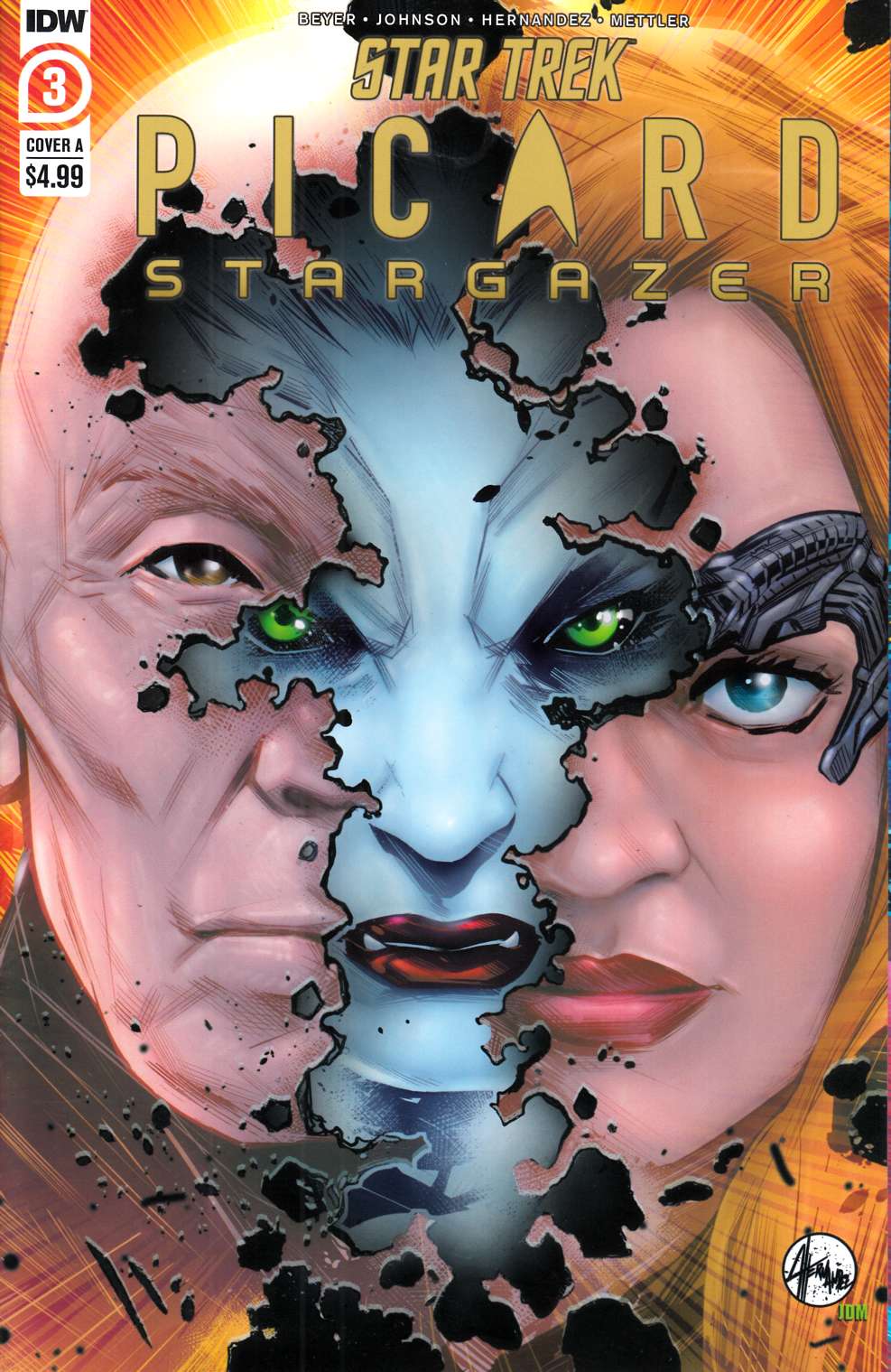 Star Trek Picard Stargazer #3 Cover A Near Mint (9.4) [IDW Comic] THUMBNAIL