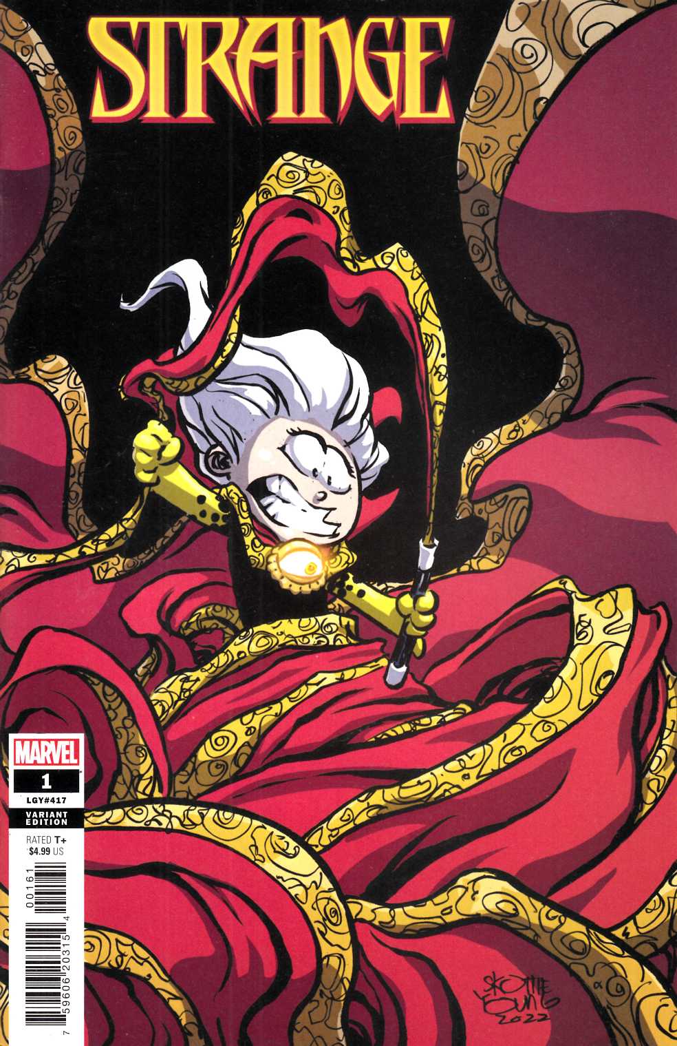 Strange #1 Young Variant Cover Near Mint (9.4) [Marvel Comic] THUMBNAIL