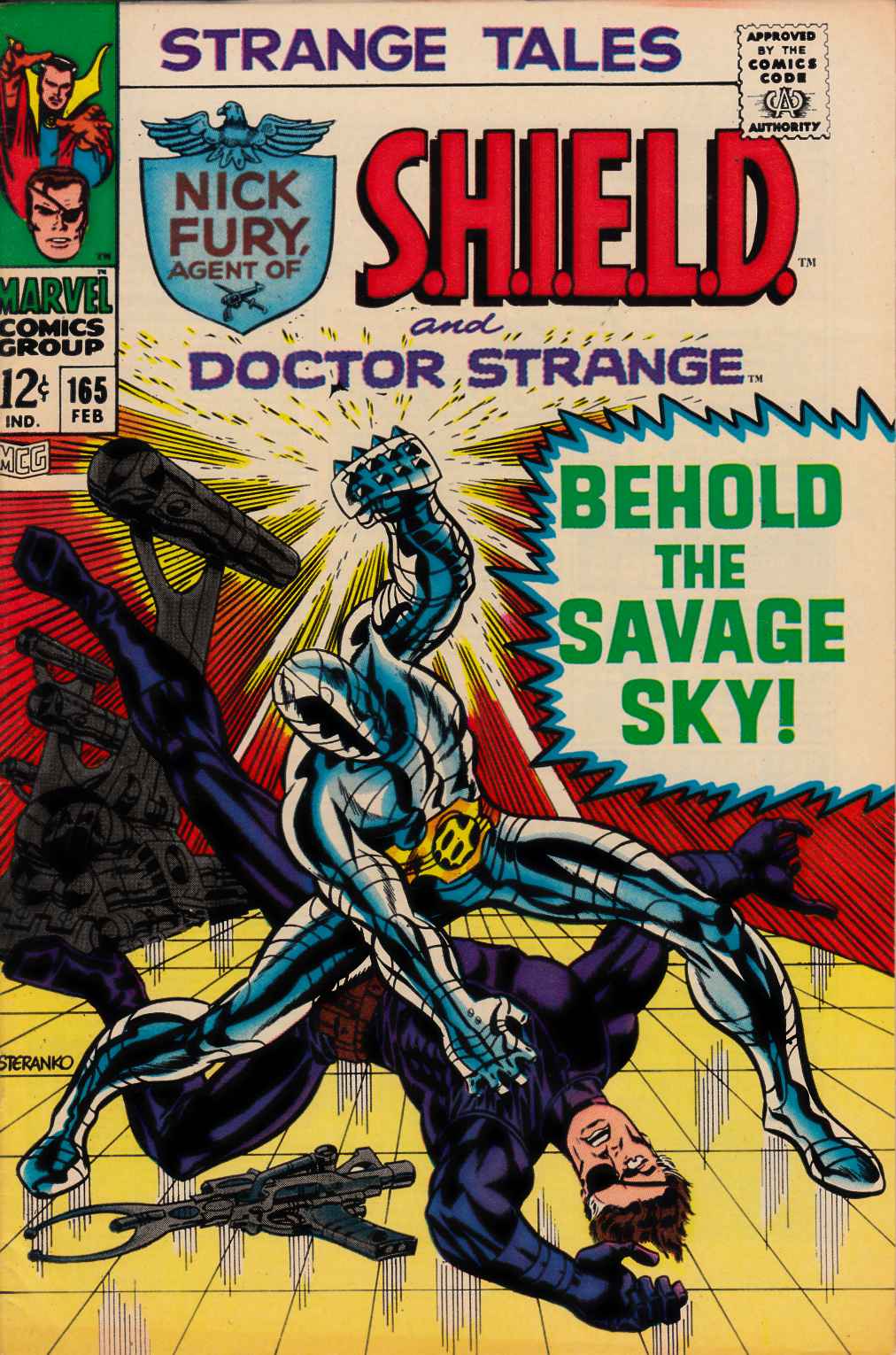 Strange Tales #165 Fine (6.0) [Marvel Comic] THUMBNAIL