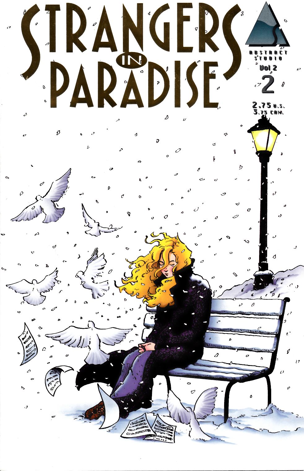 Strangers in Paradise #2 Gold Edition Very Fine (8.0) [Abstract Comic] THUMBNAIL