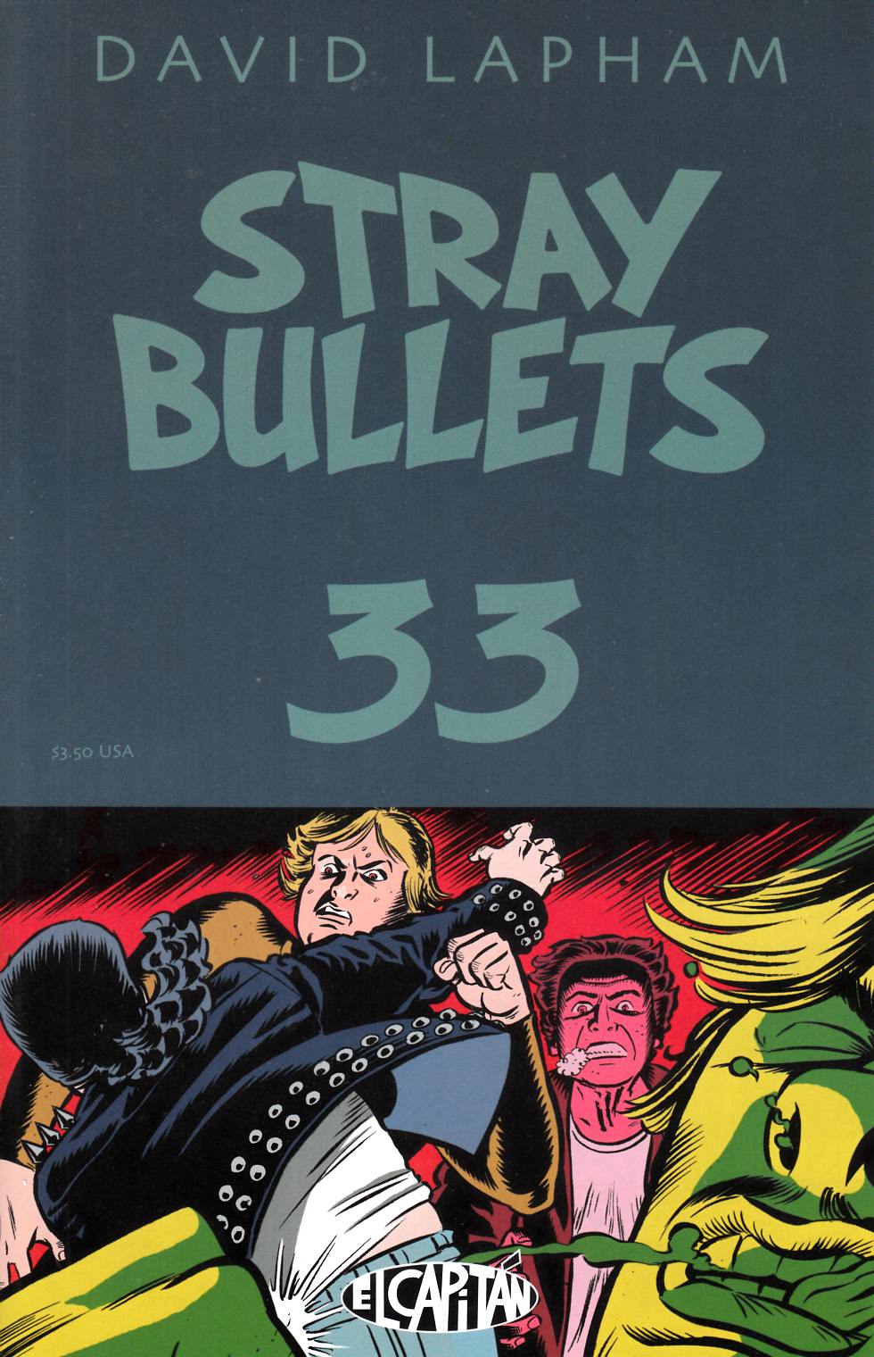 Stray Bullets #33 [El Capitan Comic] THUMBNAIL