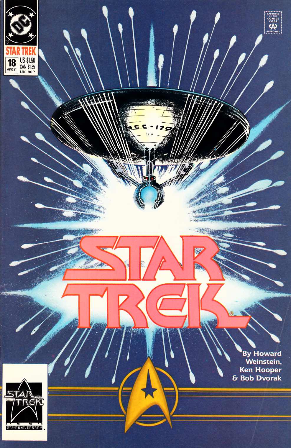 Star Trek #18 Fine (6.0) [DC Comic] THUMBNAIL