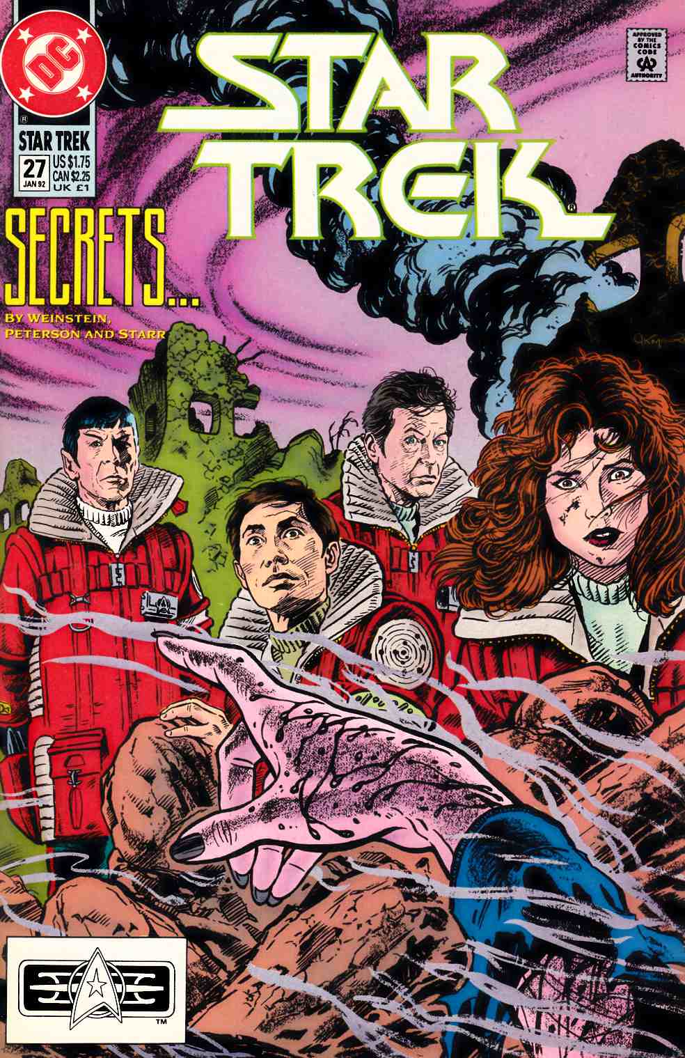 Star Trek #27 Near Mint (9.4) [DC Comic] THUMBNAIL