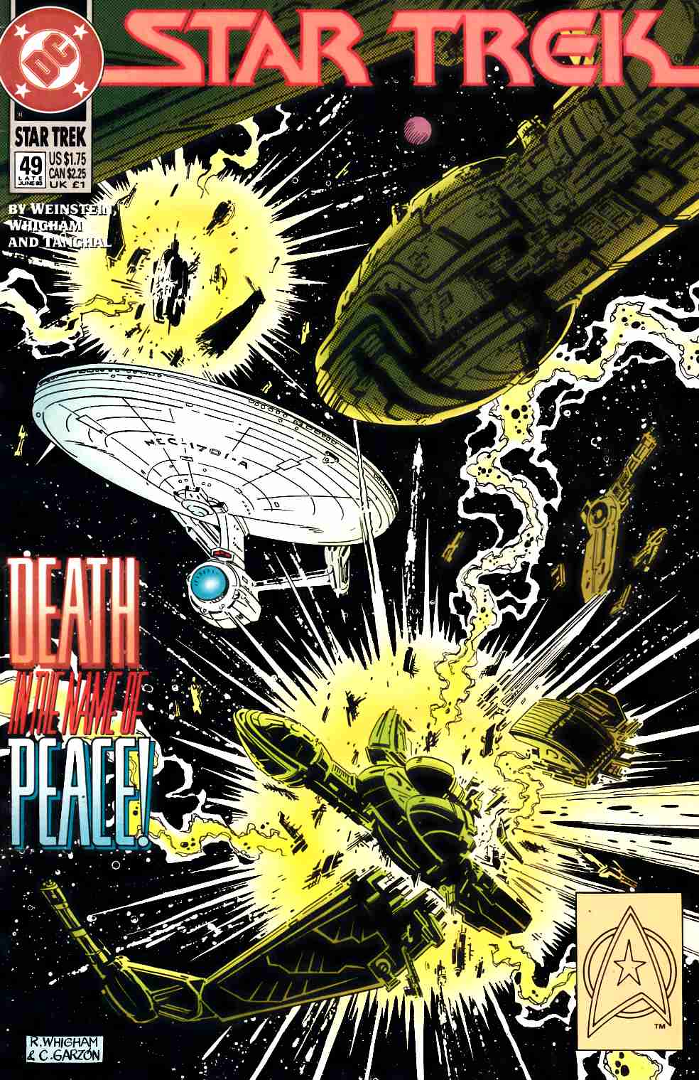 Star Trek #49 Very Fine (8.0) [DC Comic] THUMBNAIL