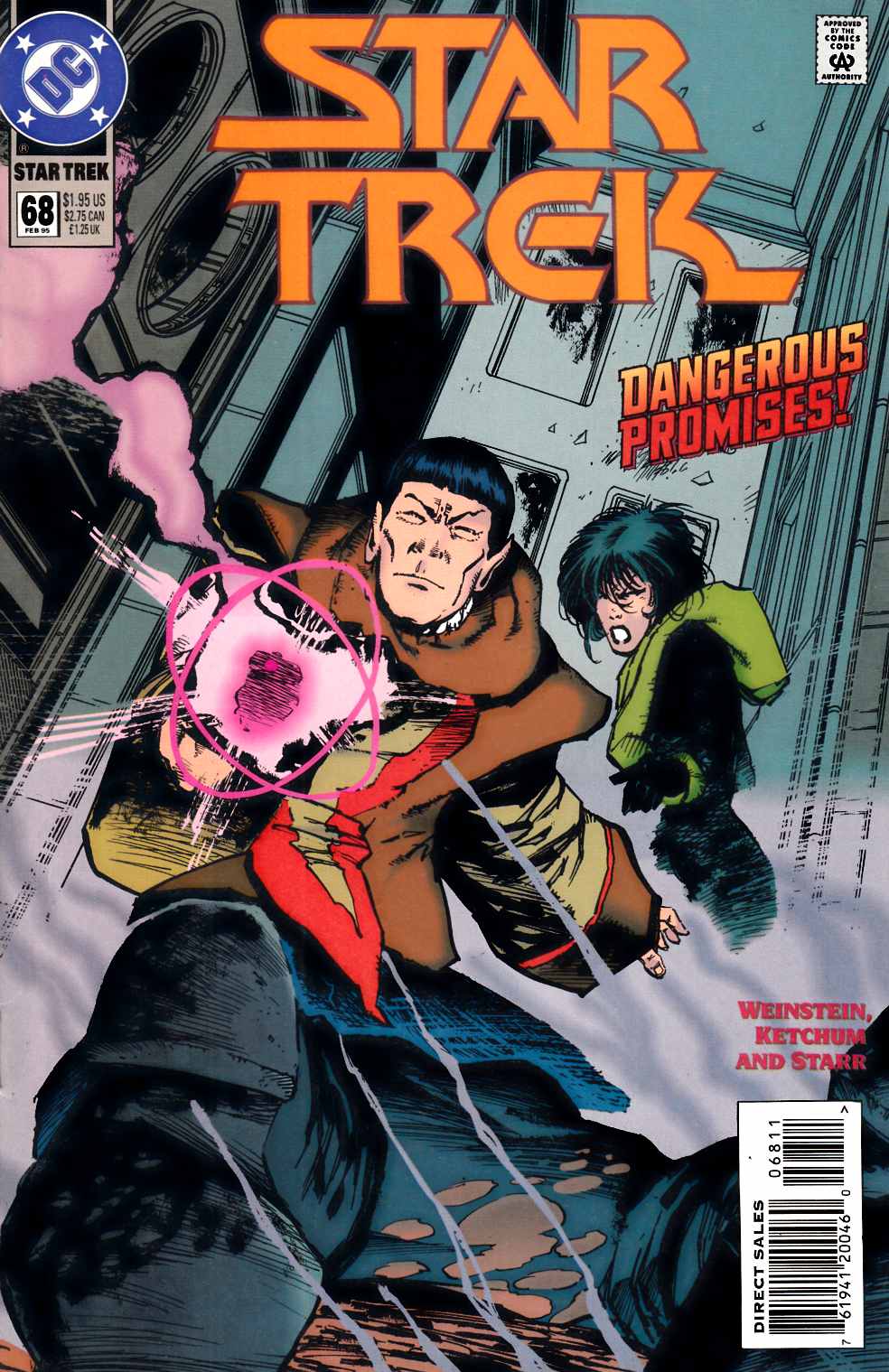 Star Trek #68 Very Fine (8.0) [DC Comic] LARGE