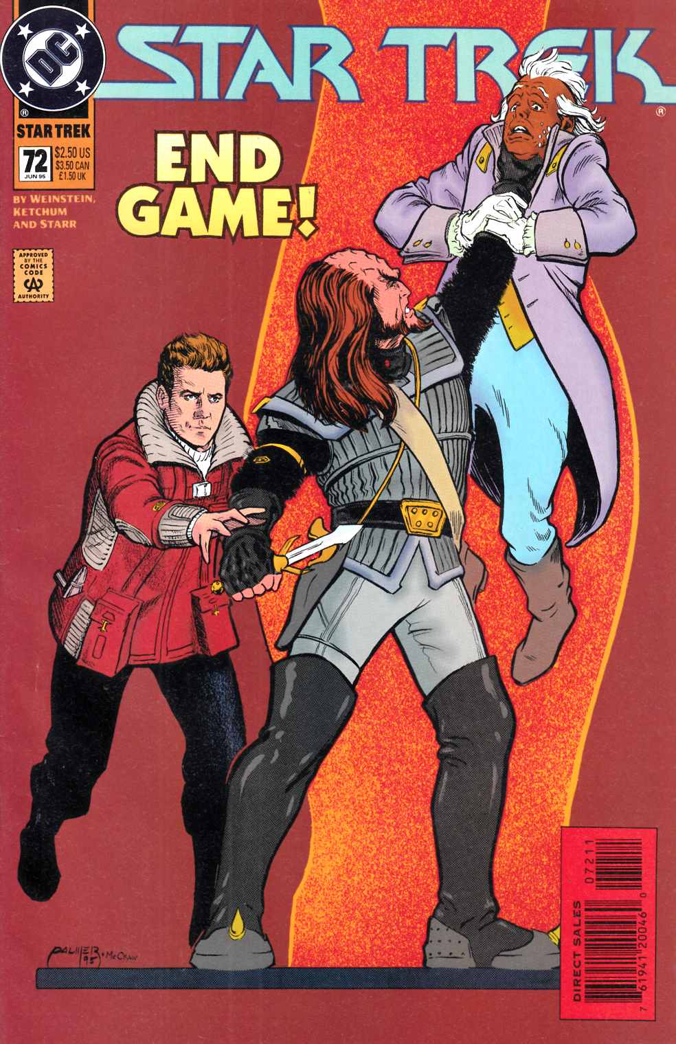 Star Trek #72 Very Fine (8.0) [DC Comic] THUMBNAIL