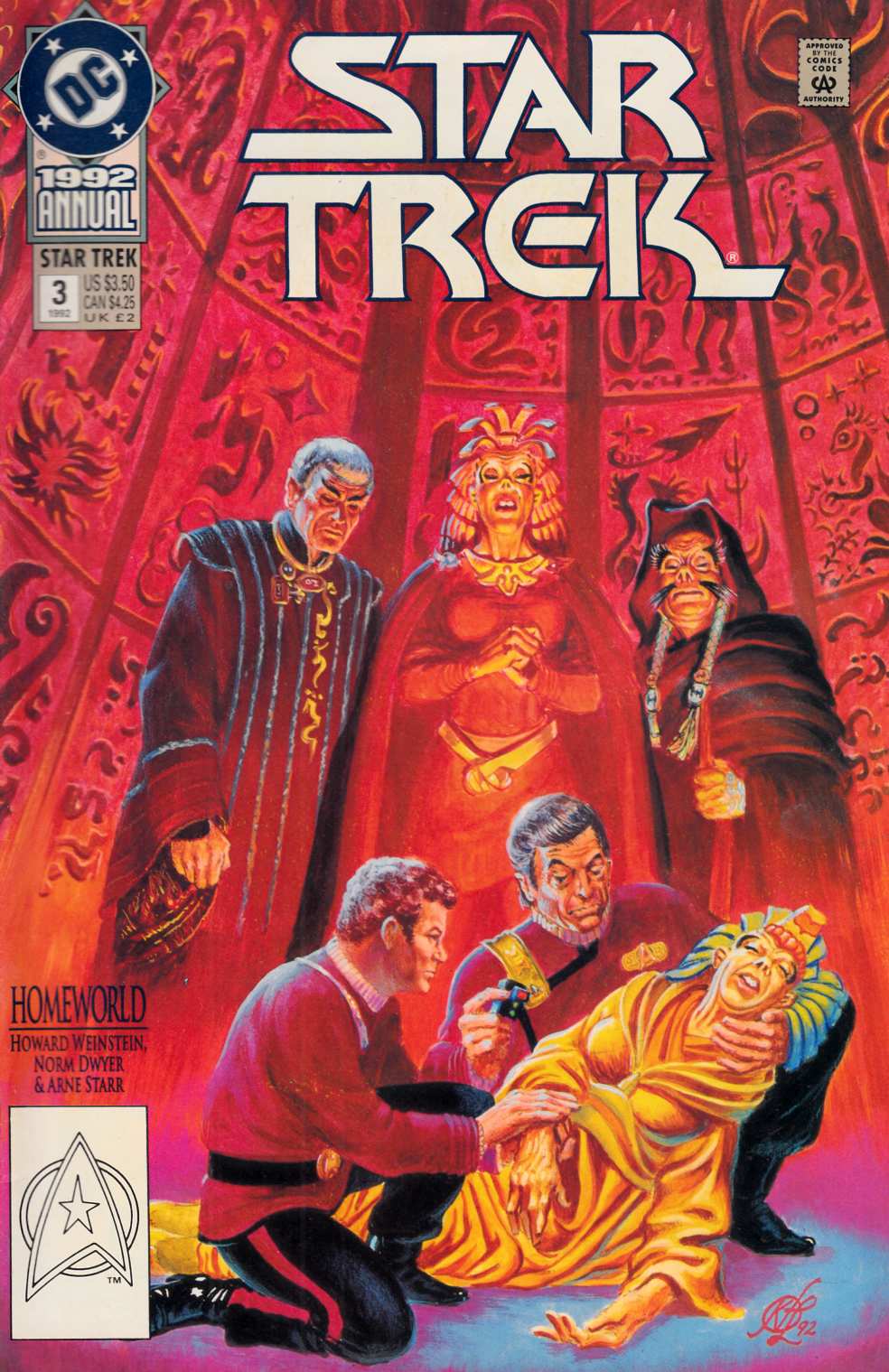 Star Trek Annual #3 Very Fine (8.0) [DC Comic] THUMBNAIL