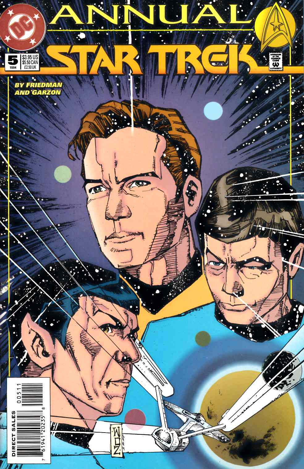 Star Trek Annual #5 Near Mint (9.4) [DC Comic] THUMBNAIL