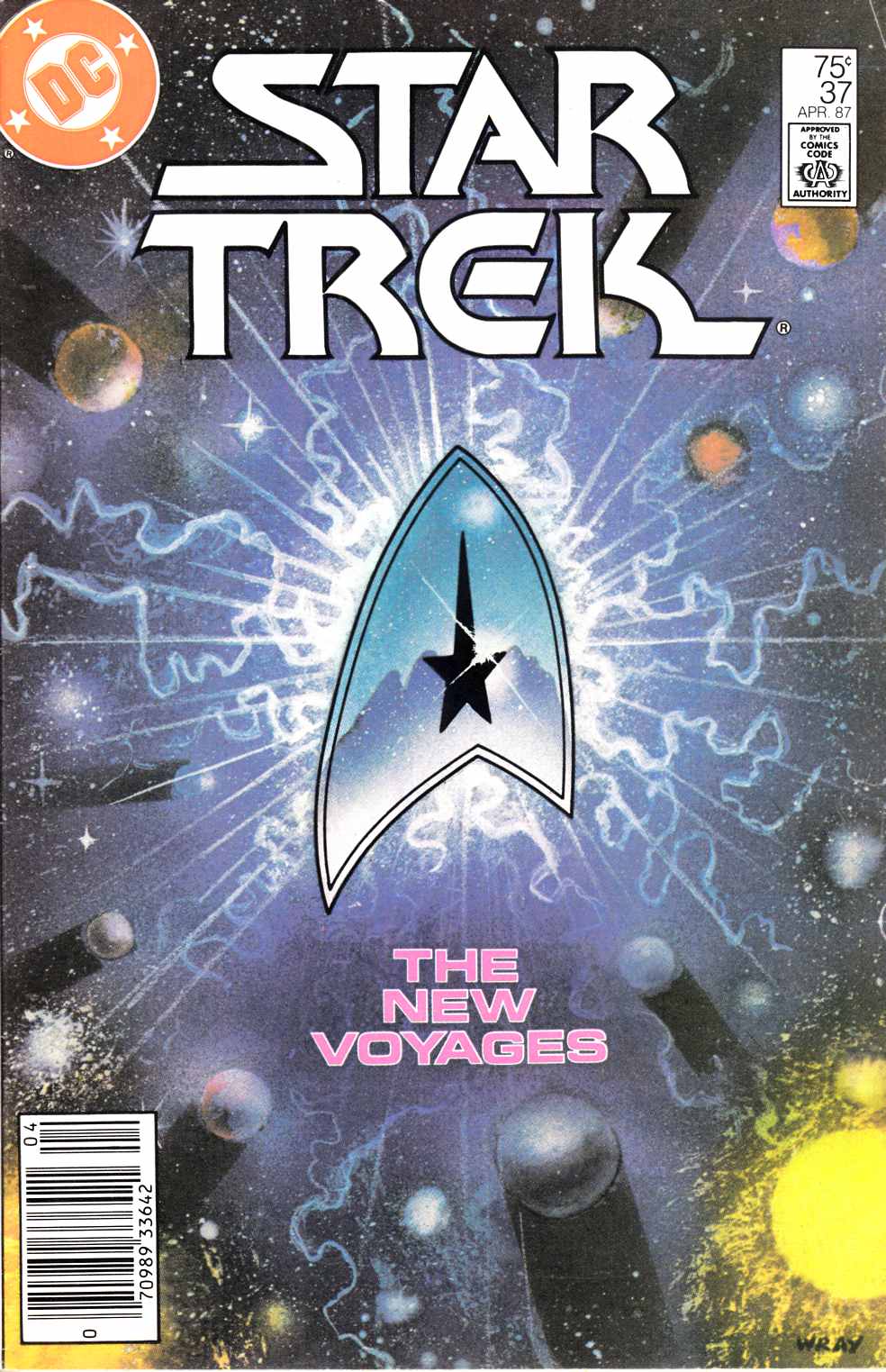 Star Trek #37 Newsstand Edition  Fine (6.0) [DC Comic] THUMBNAIL