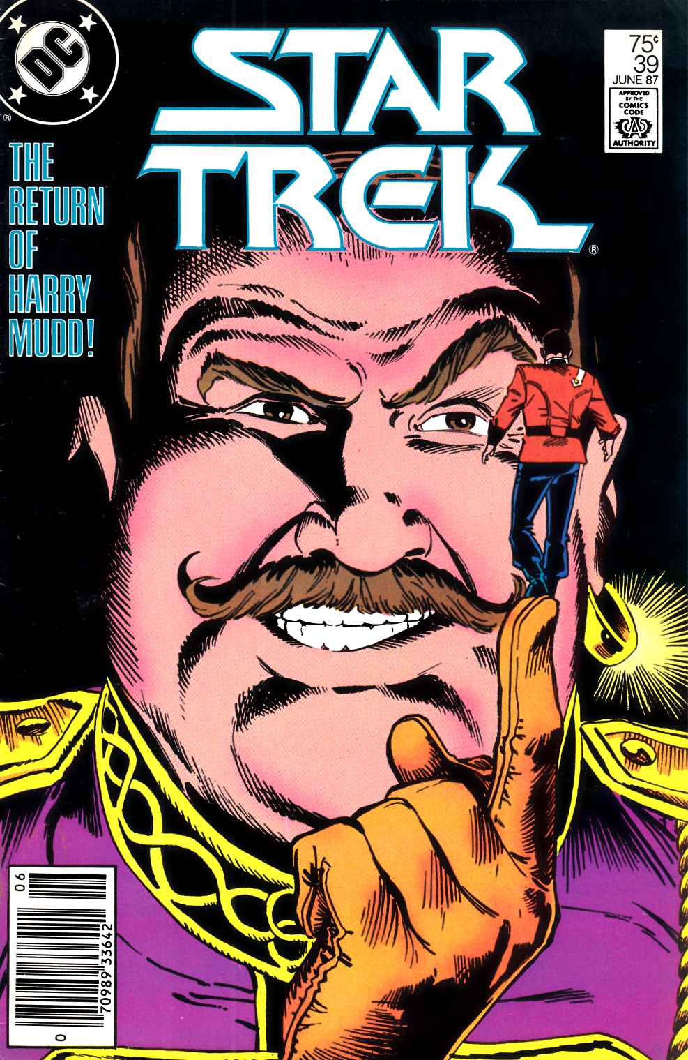 Star Trek #39 Newsstand Edition Fine (6.0) [DC Comic] THUMBNAIL