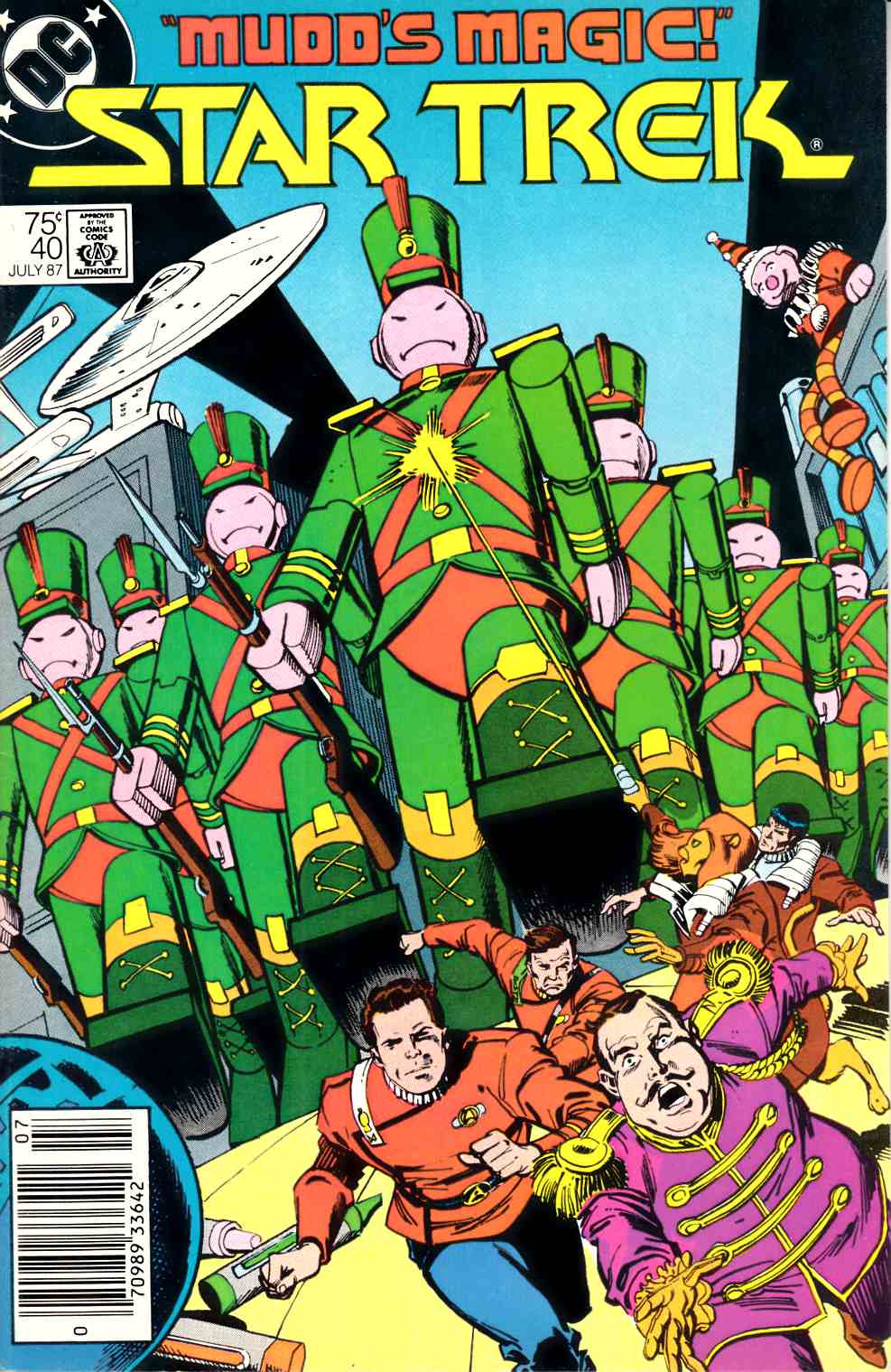 Star Trek #40 Newsstand Edition Very Fine (8.0) [DC Comic] THUMBNAIL