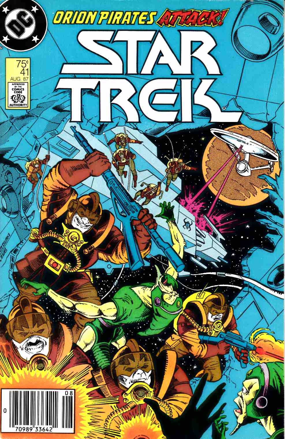 Star Trek #41 Newsstand Edition Very Fine (8.0) [DC Comic] THUMBNAIL
