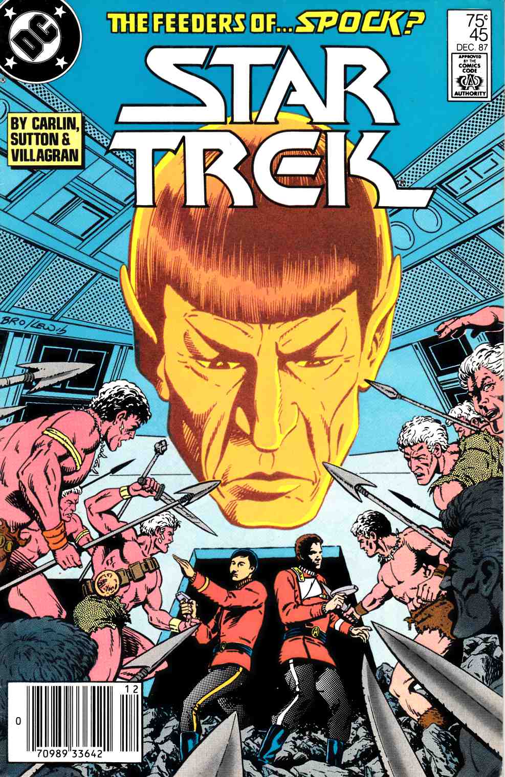 Star Trek #45 Newsstand Edition Very Fine Minus (7.5) [DC Comic] THUMBNAIL