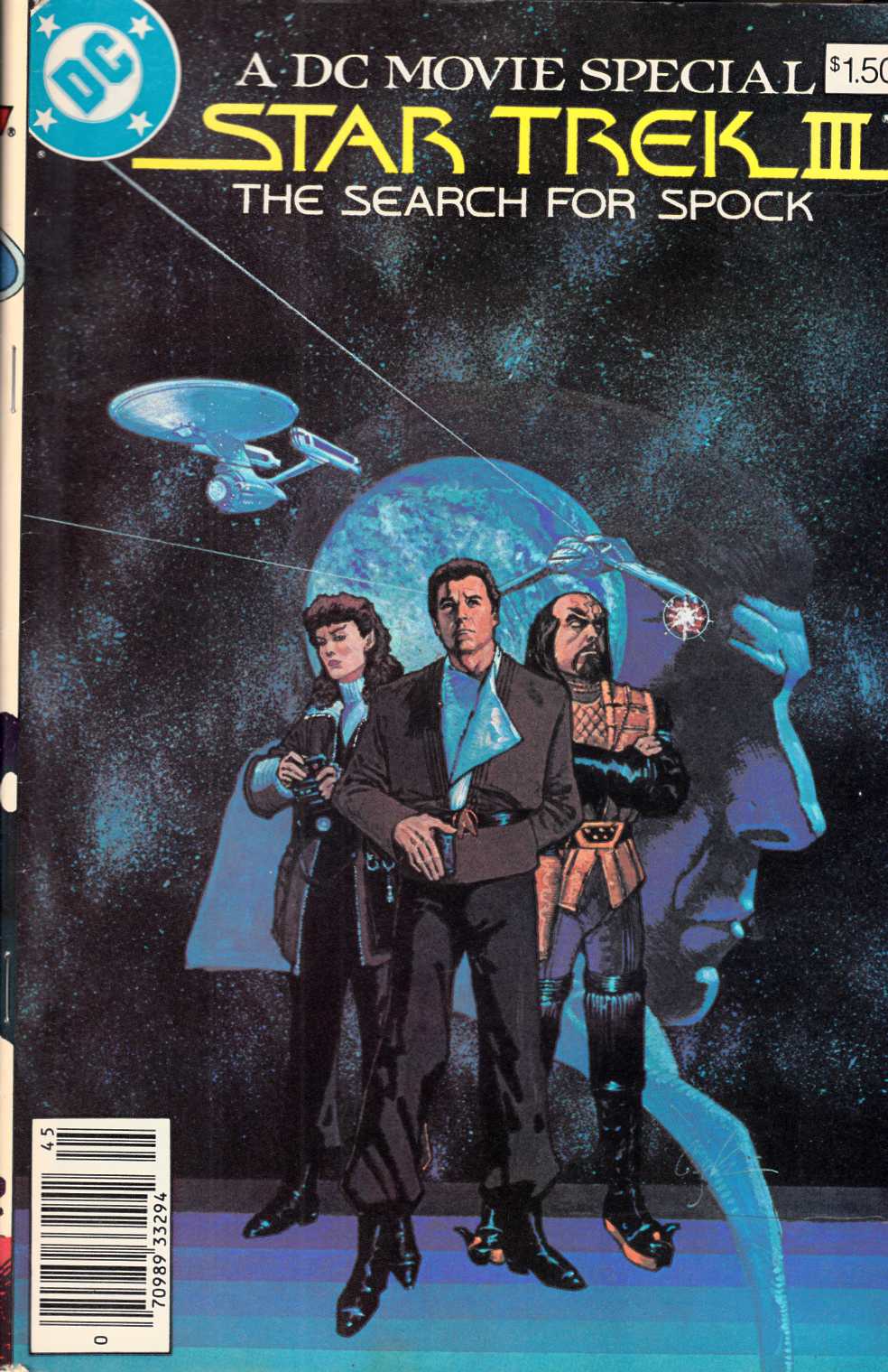 Star Trek 3 Movie Special #1 Newsstand Edition Very Good (4.0) [DC Comic] THUMBNAIL