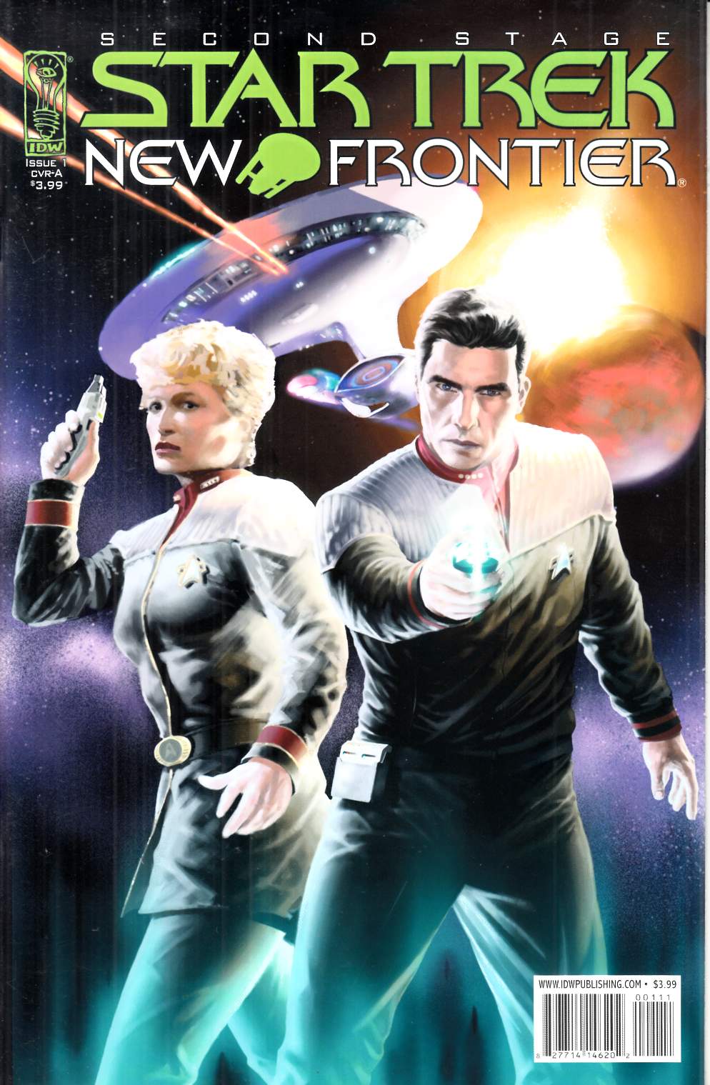 Star Trek New Frontier #1 Cover A Near Mint (9.4) [IDW Comic] LARGE