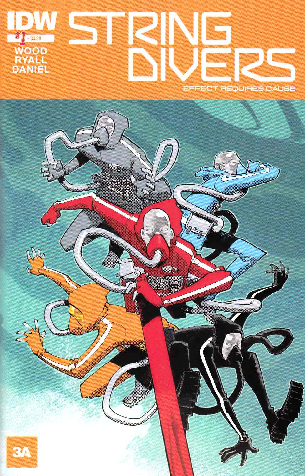 String Divers #1 Subscription Cover [IDW Comic] THUMBNAIL