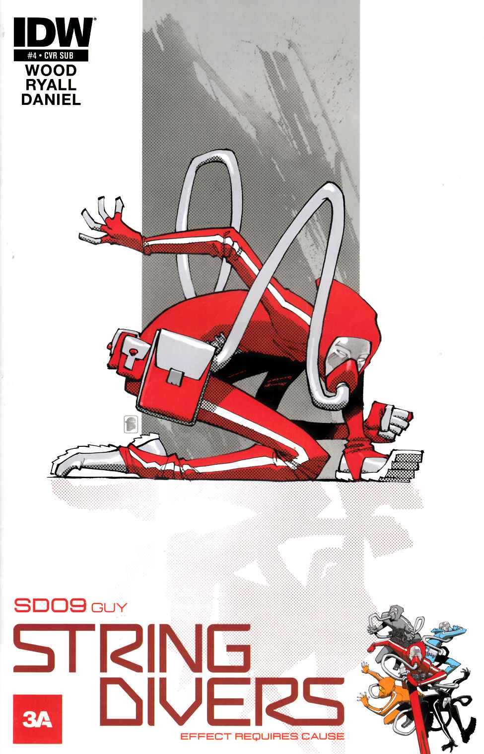 String Divers #4 Subscription Cover [IDW Comic] THUMBNAIL