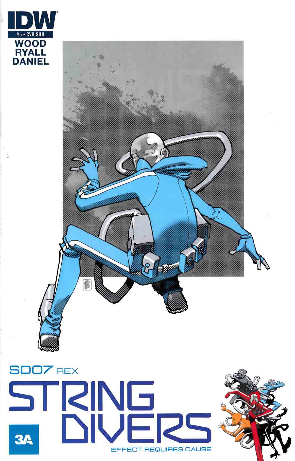 String Divers #5 Subscription Cover [IDW Comic] THUMBNAIL