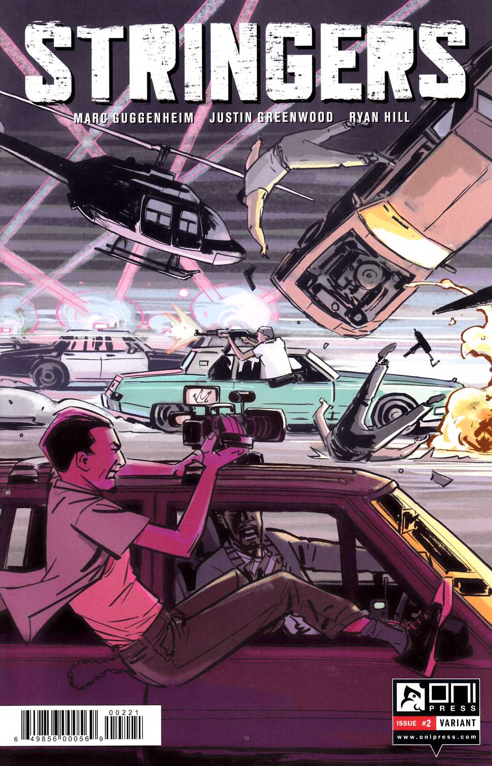 Stringers #2 Revel Incentive Cover [Oni Press Comic] THUMBNAIL