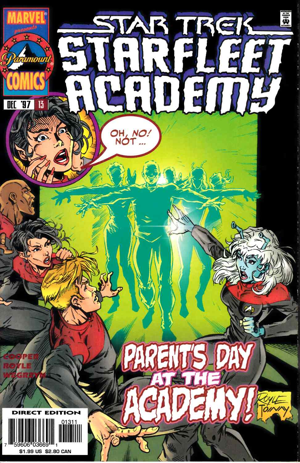 Star Trek Starfleet Academy #13 Very Fine (8.0) [Marvel Comic] THUMBNAIL
