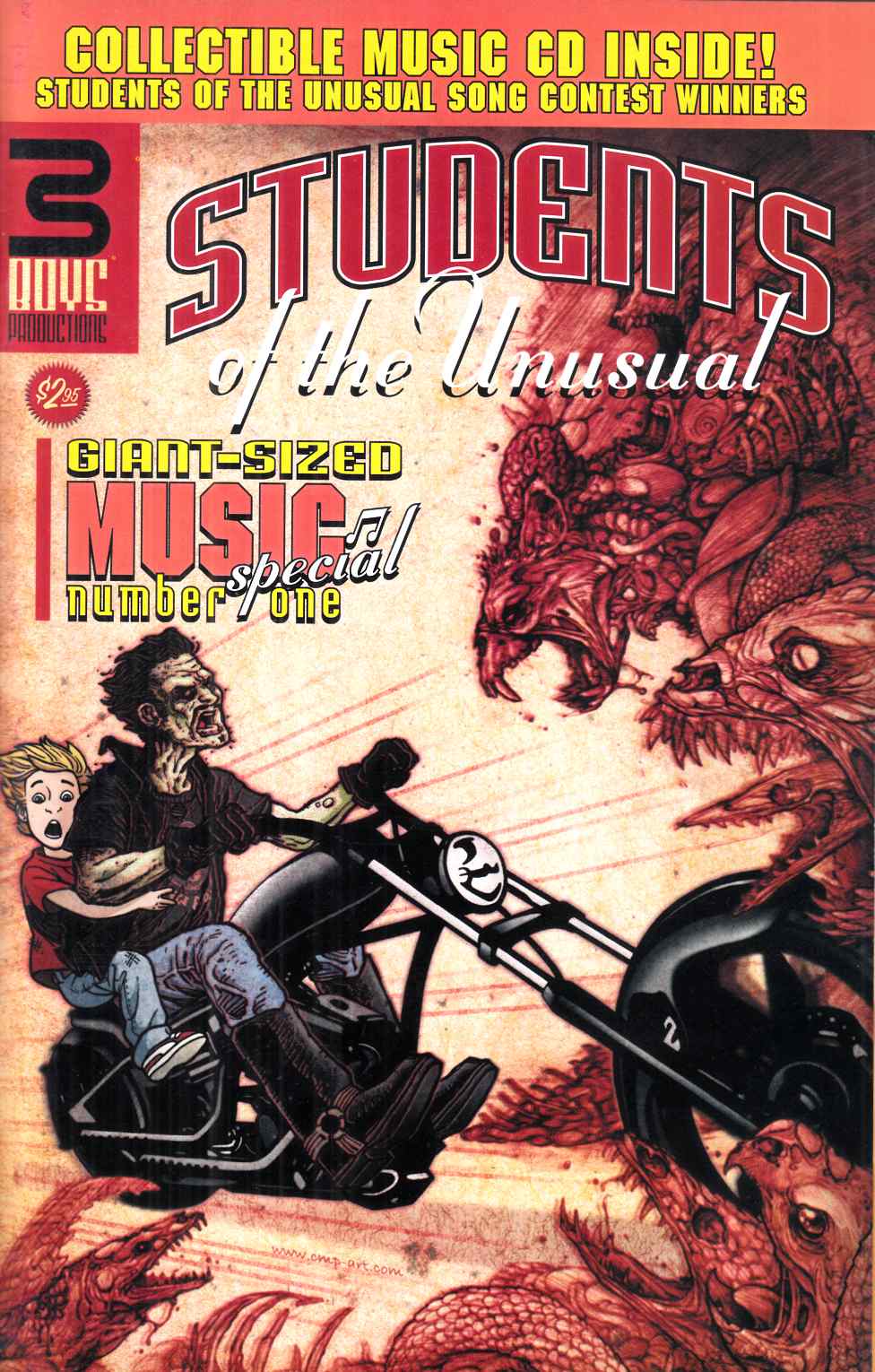 Students of the Unusual Giant Sized Music Special #1 Near Mint (9.4) [3 Boys Comic] THUMBNAIL