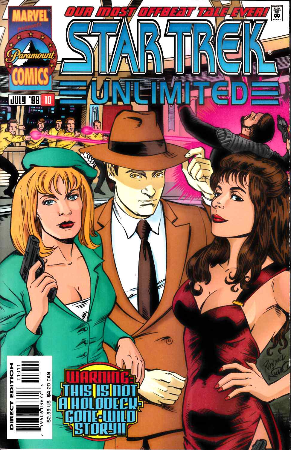 Star Trek Unlimited #10 Very Fine (8.0) [Marvel Comic] LARGE