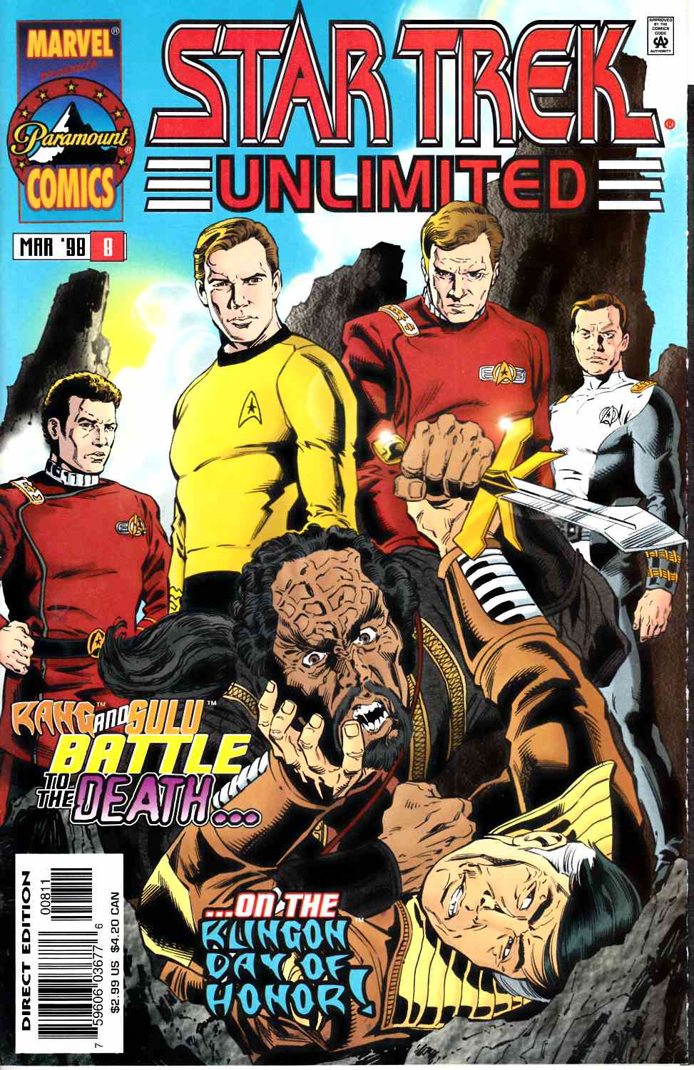 Star Trek Unlimited #8 Near Mint (9.4) [Marvel Comic] THUMBNAIL