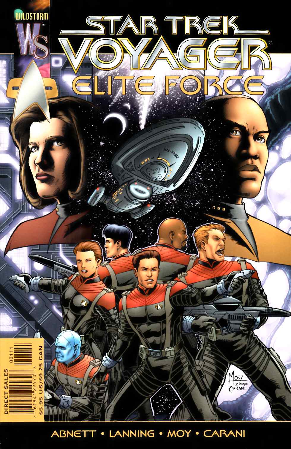 Star Trek Voyager Elite Force #1 Near Mint (9.4) [DC Comic] LARGE