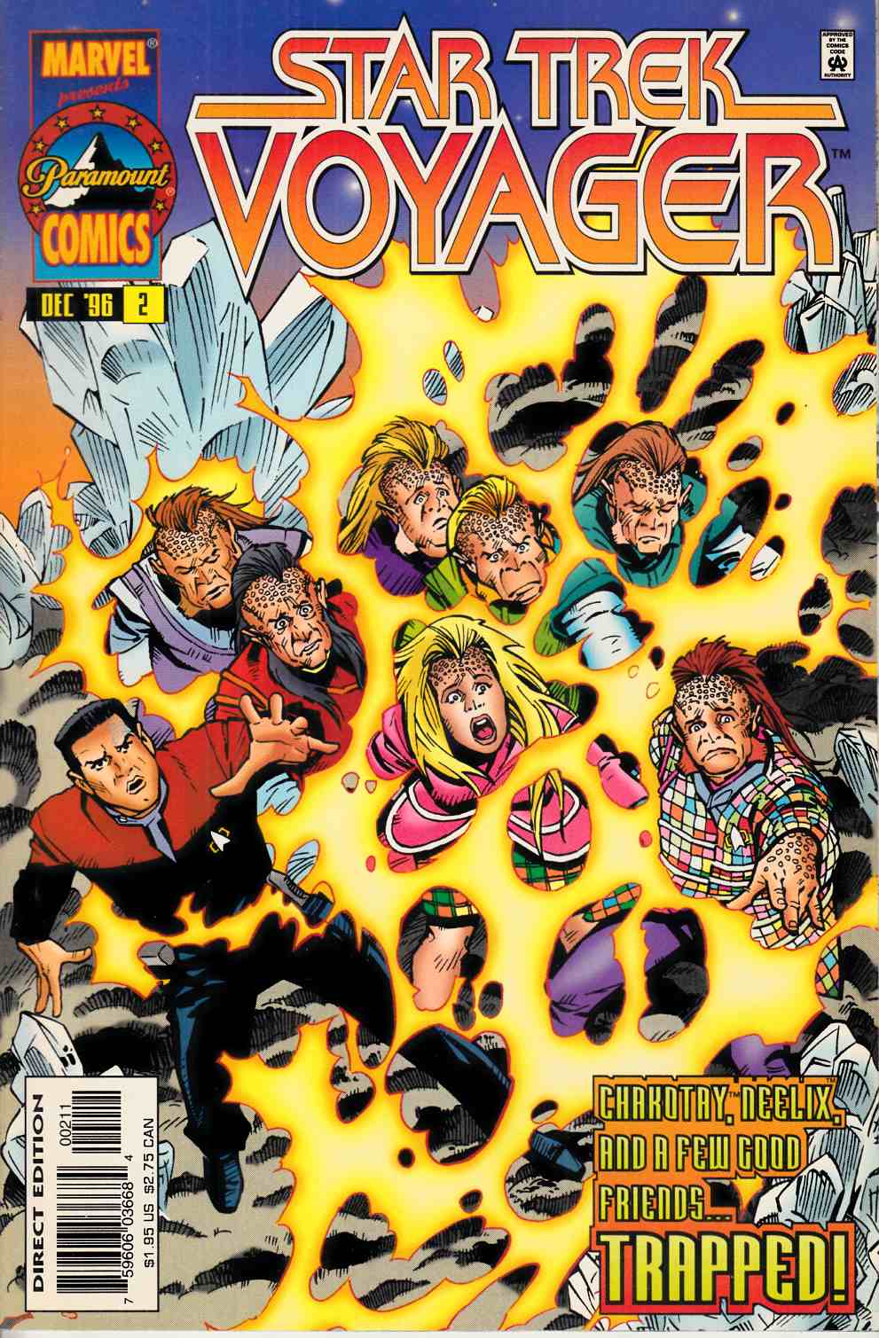 Star Trek Voyager #2 Near Mint (9.4) [Marvel Comic] THUMBNAIL