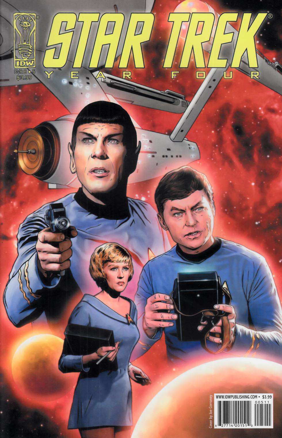 Star Trek Year Four #5 Cover B Near Mint (9.4) [IDW Comic] LARGE