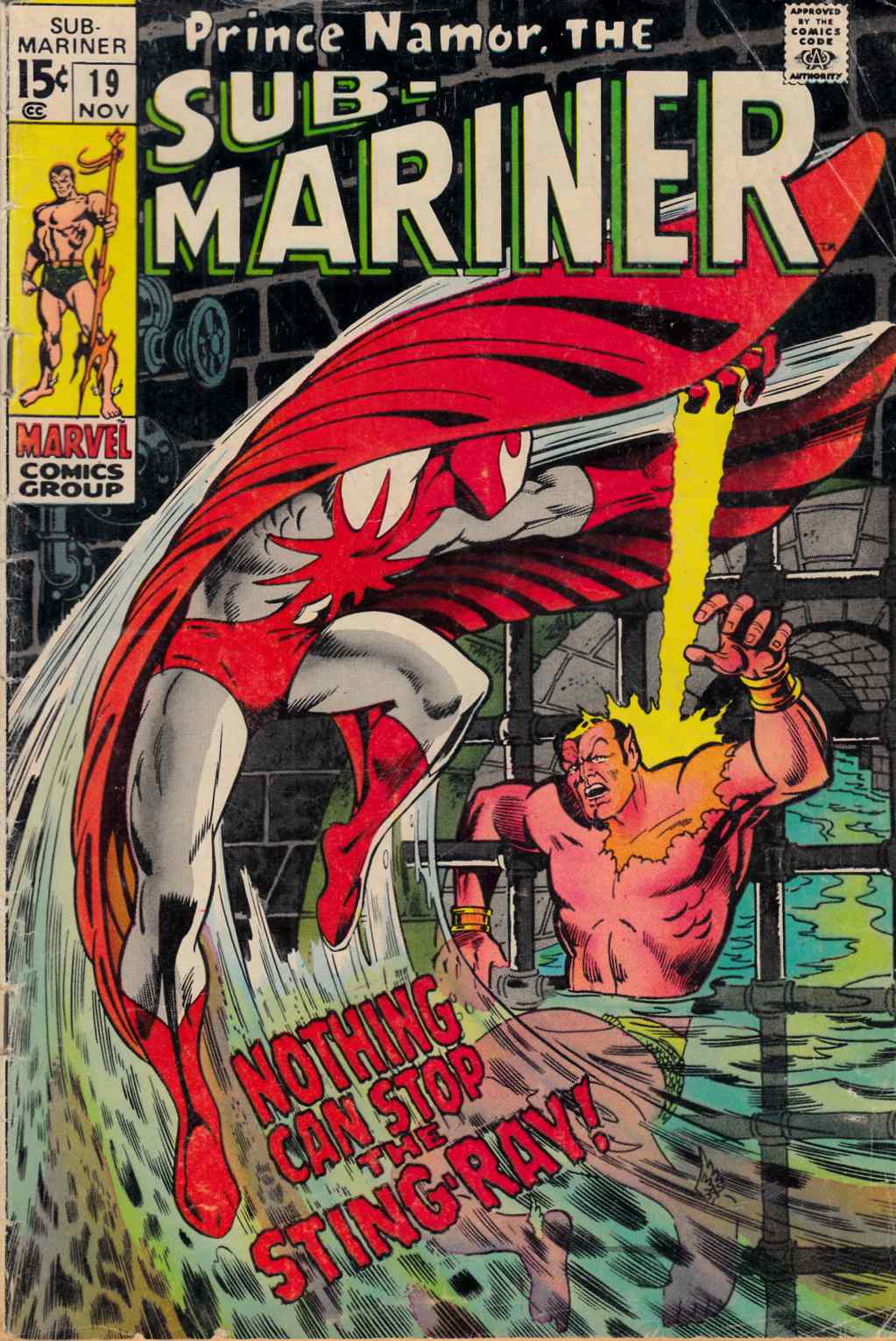 Sub-Mariner #19 Very Good (4.0) [Marvel Comic] LARGE