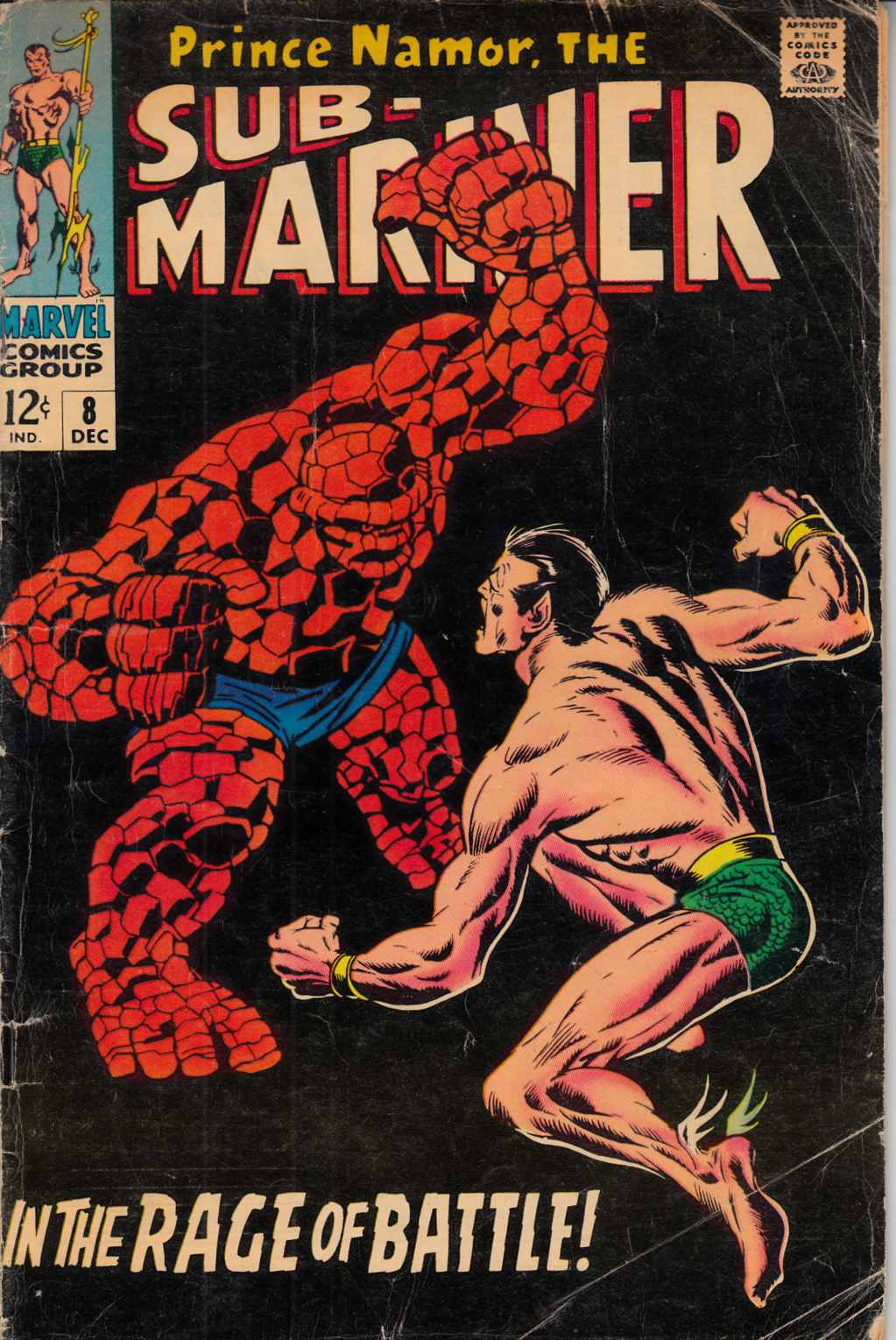 Sub-Mariner #8 Very Good (4.0) [Marvel Comic] THUMBNAIL