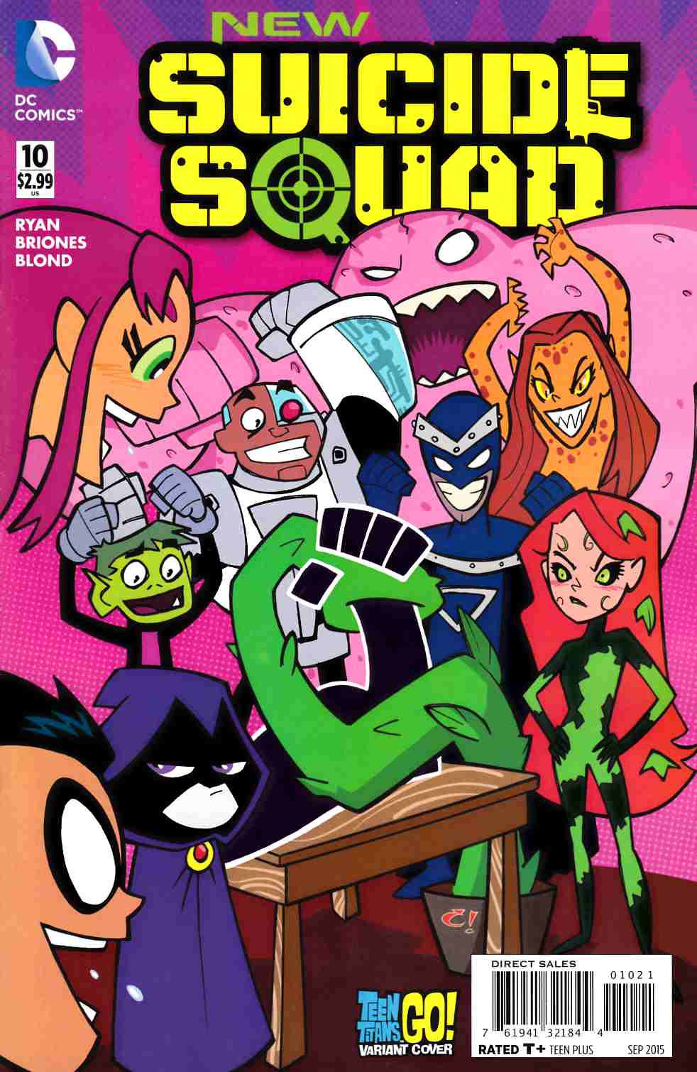 New Suicide Squad #10 Teen Titans Go Variant Cover [DC Comic] THUMBNAIL