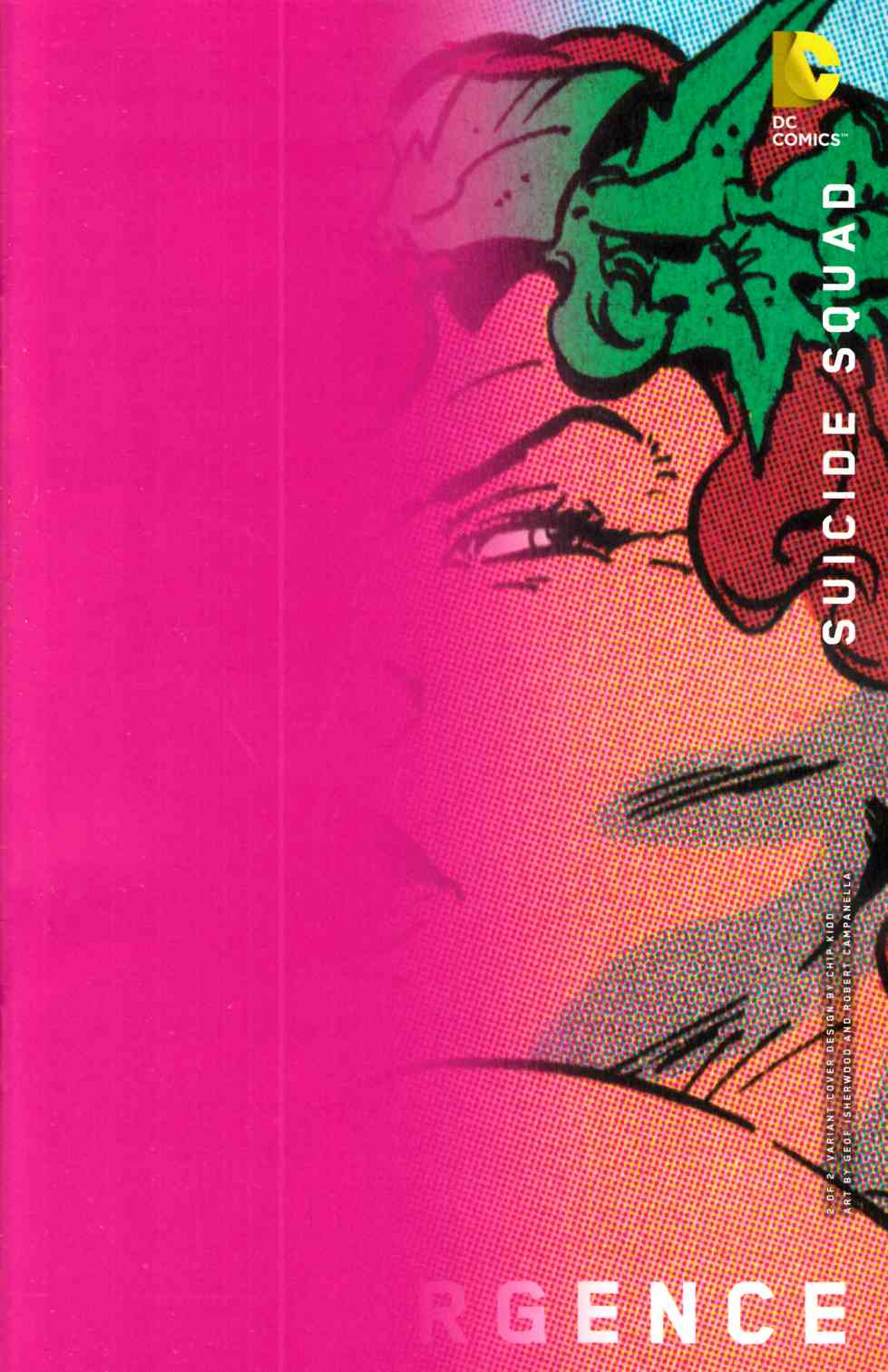 Convergence Suicide Squad #2 Chip Kidd Variant Cover [DC Comic] THUMBNAIL