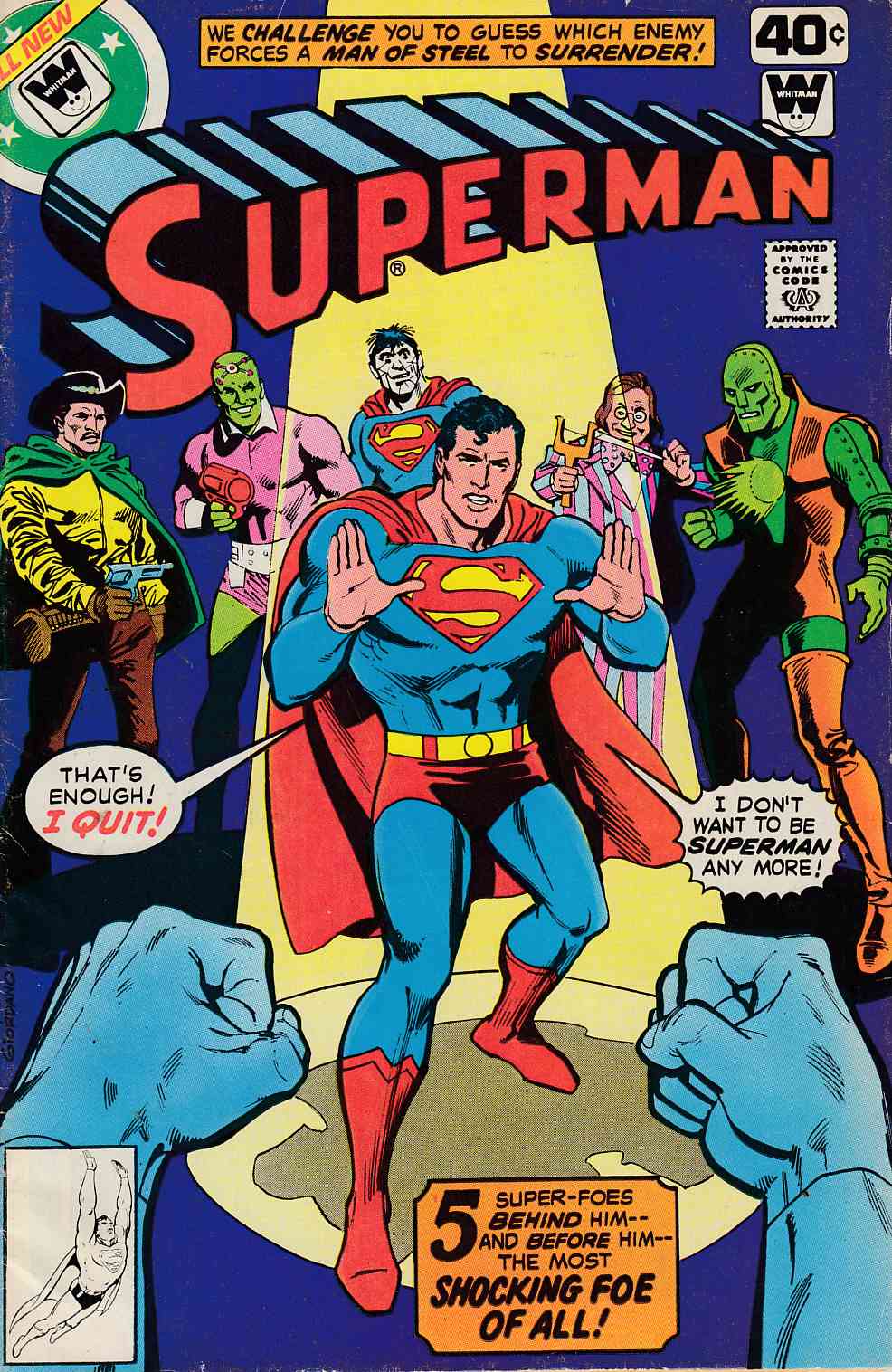 Superman #337 Whitman Edition Very Good/Fine (5.0) [DC Comic] THUMBNAIL